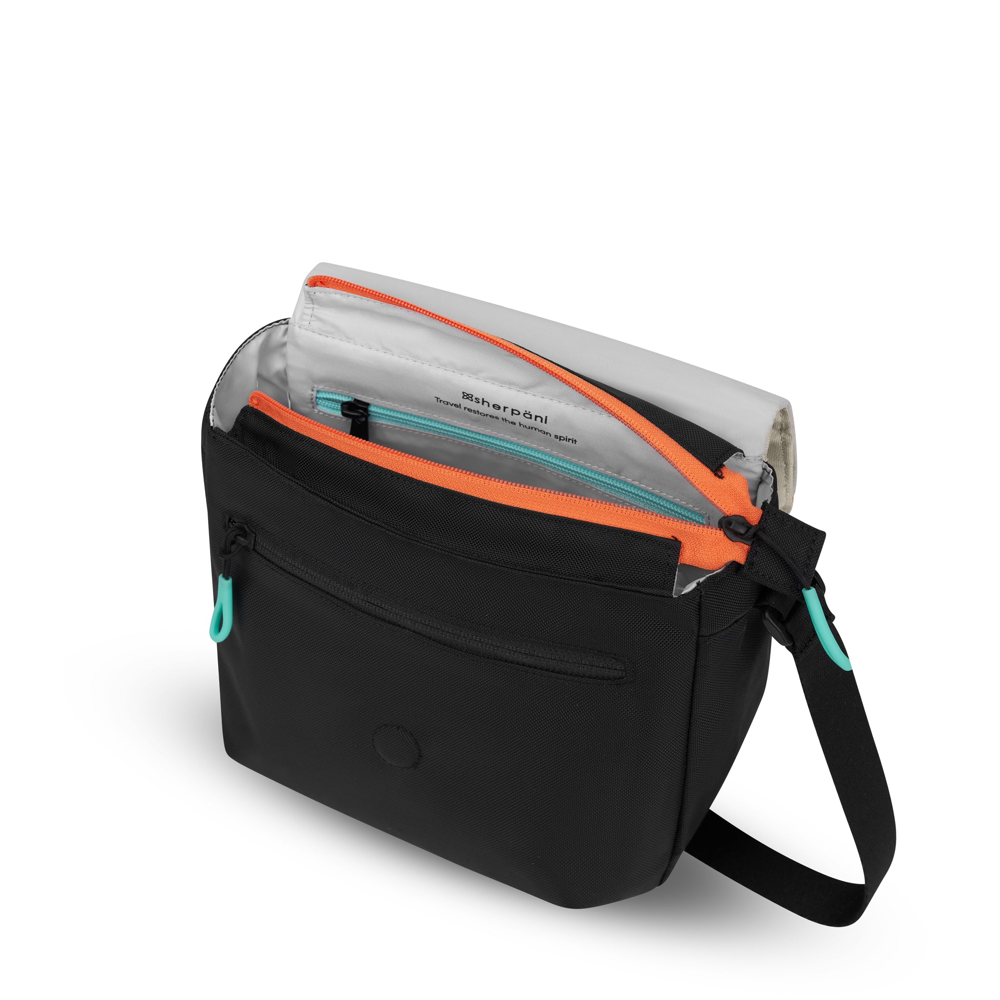 【Anyone more】Sanita Fleece Shoulder Crossbody Bag Sherpani Milli Crossbody Shoulder Bag bluff