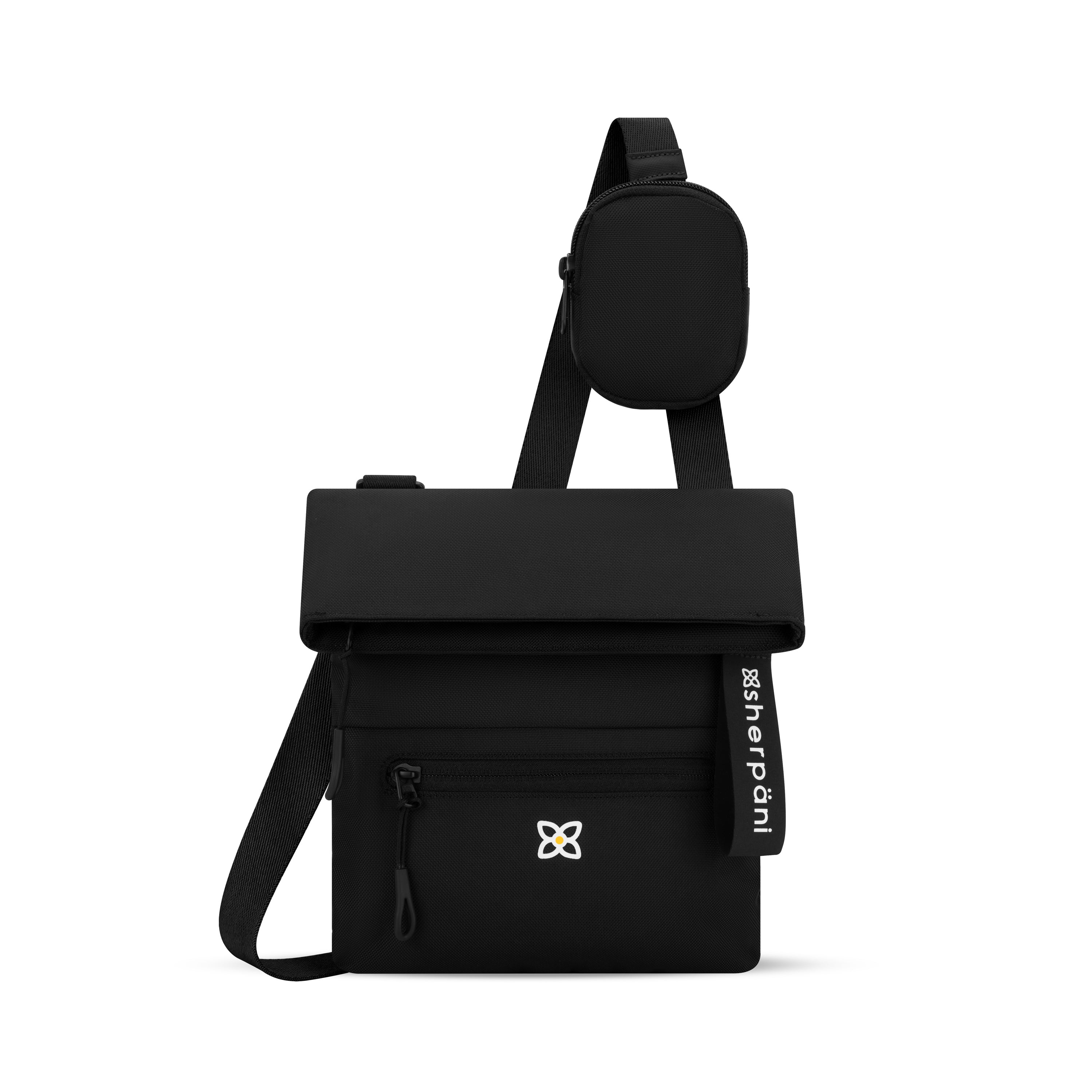 Sherpani Pica Mini Crossbody raven