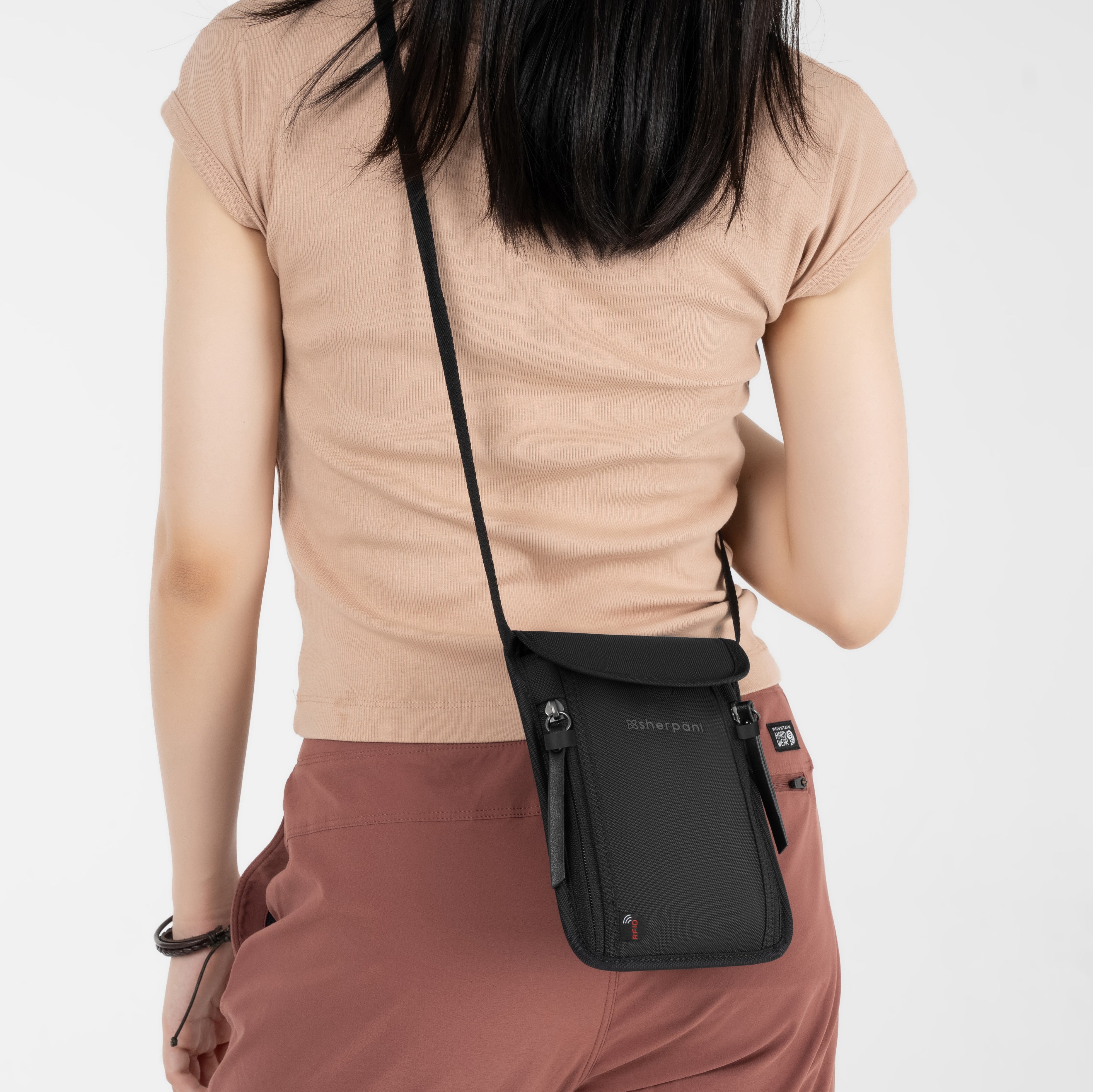 Sherpani Piper AT Travel Mini Crossbody carbon