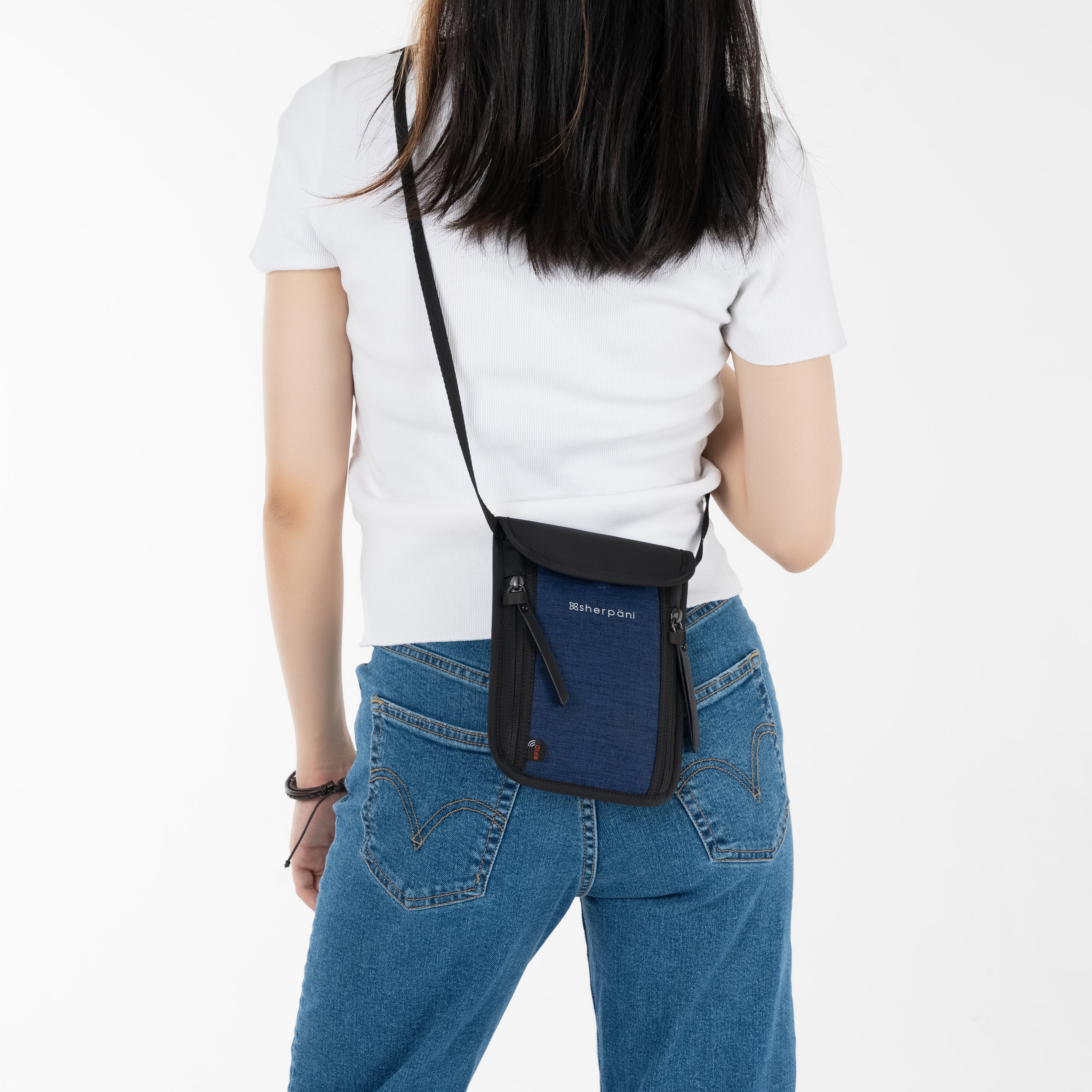 Sherpani Piper AT Travel Mini Crossbody indigo