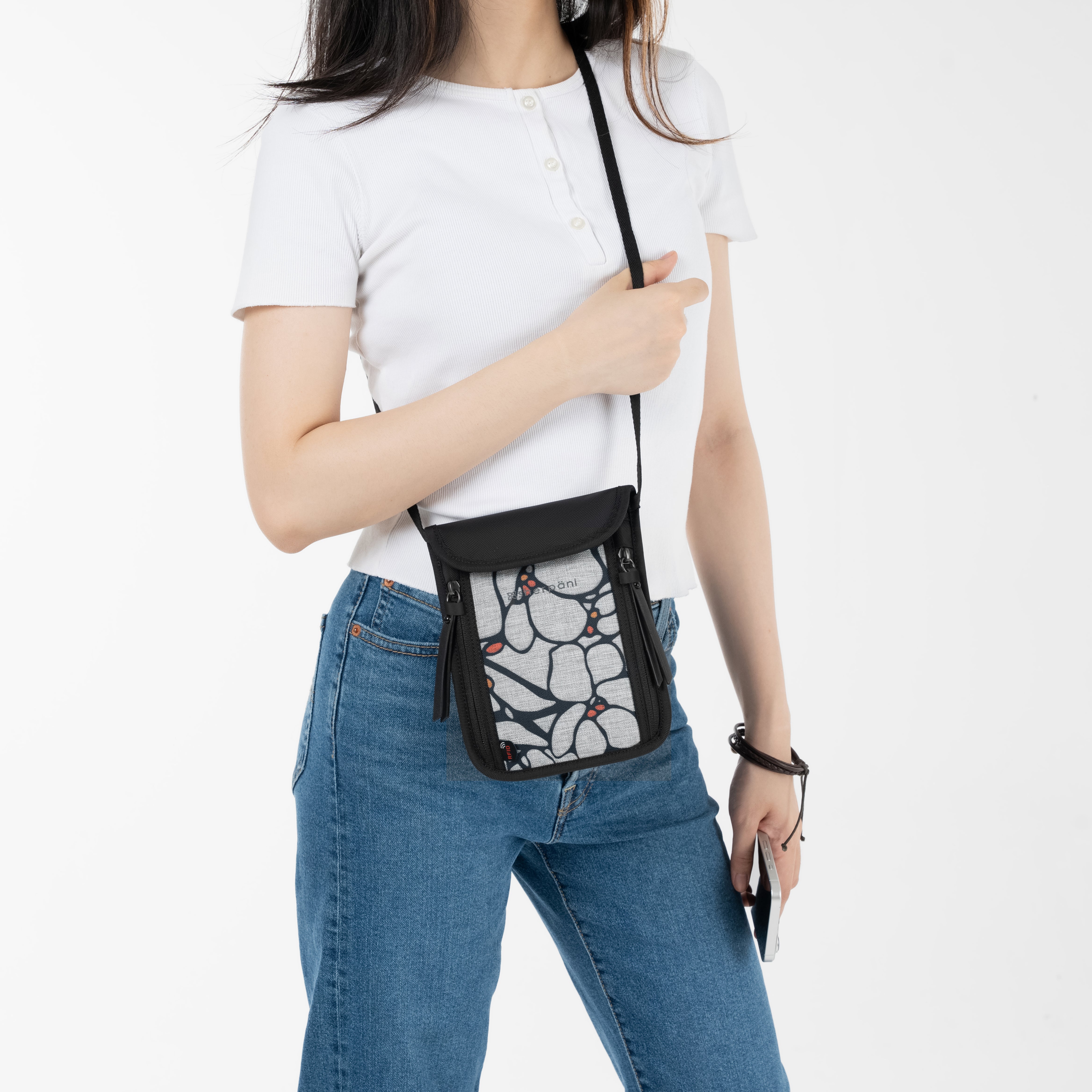 Sherpani Piper AT Travel Mini Crossbody sakura