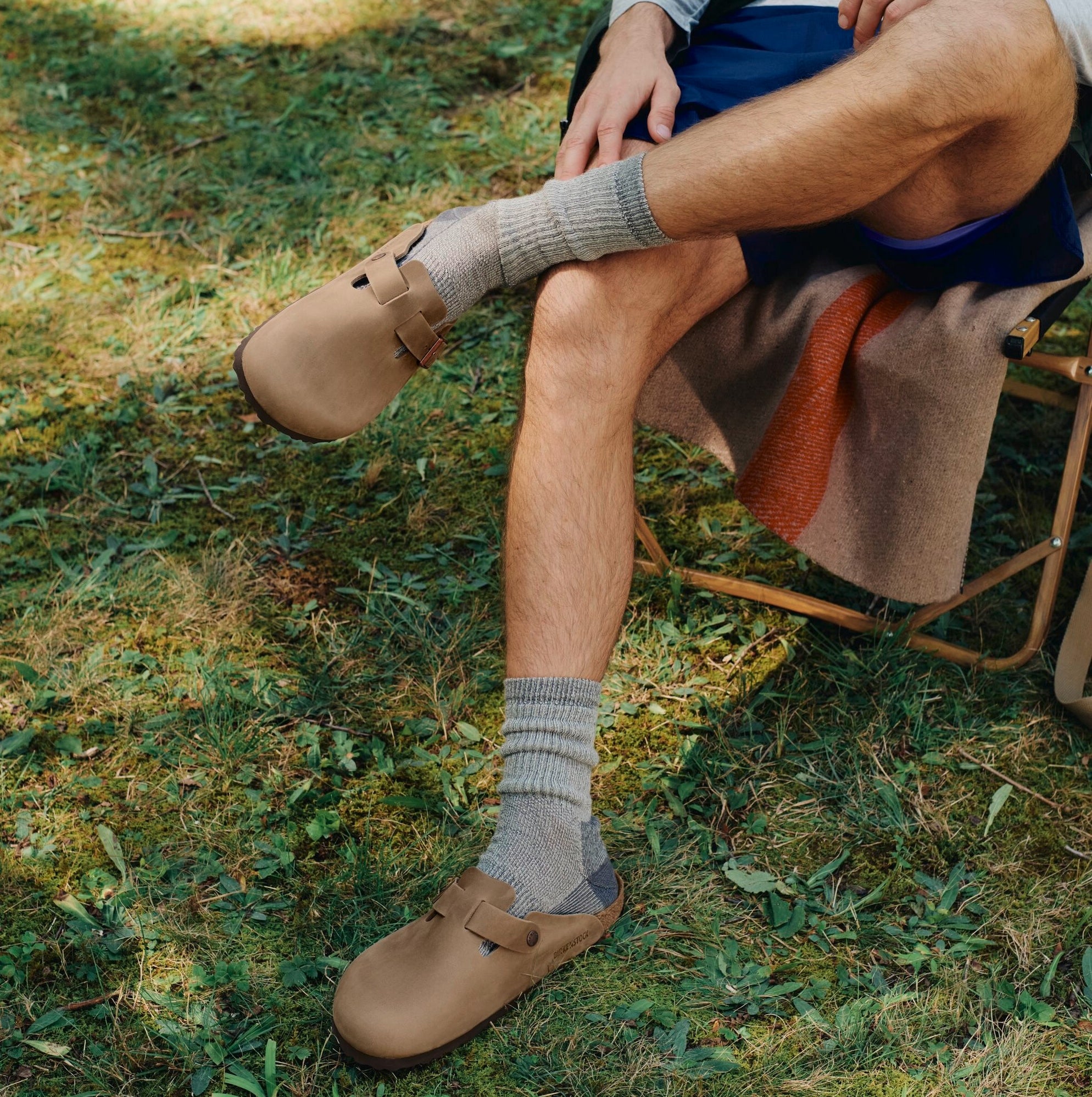 Birkenstock Boston Soft Footbed tobacco oiled leather