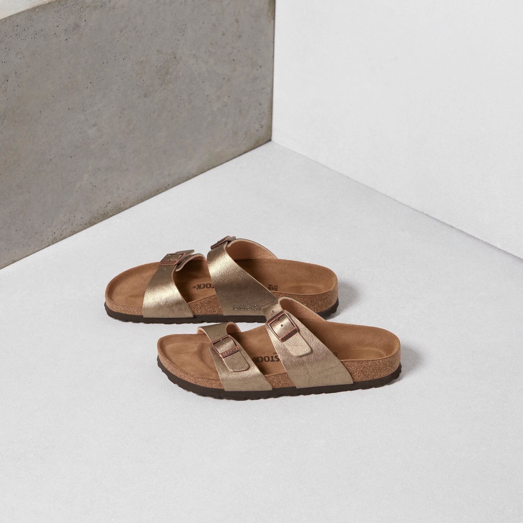 Birkenstock Sydney graceful taupe Birko-Flor