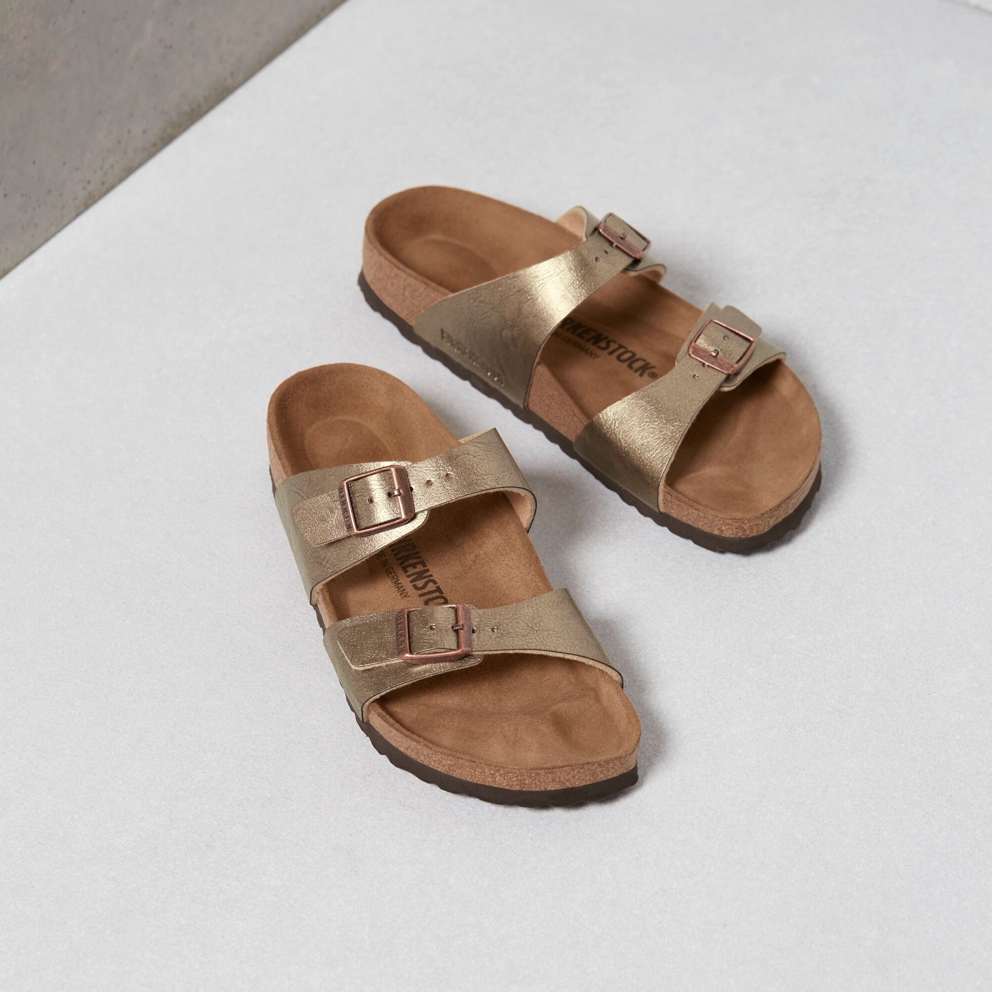 Birkenstock Sydney graceful taupe Birko-Flor