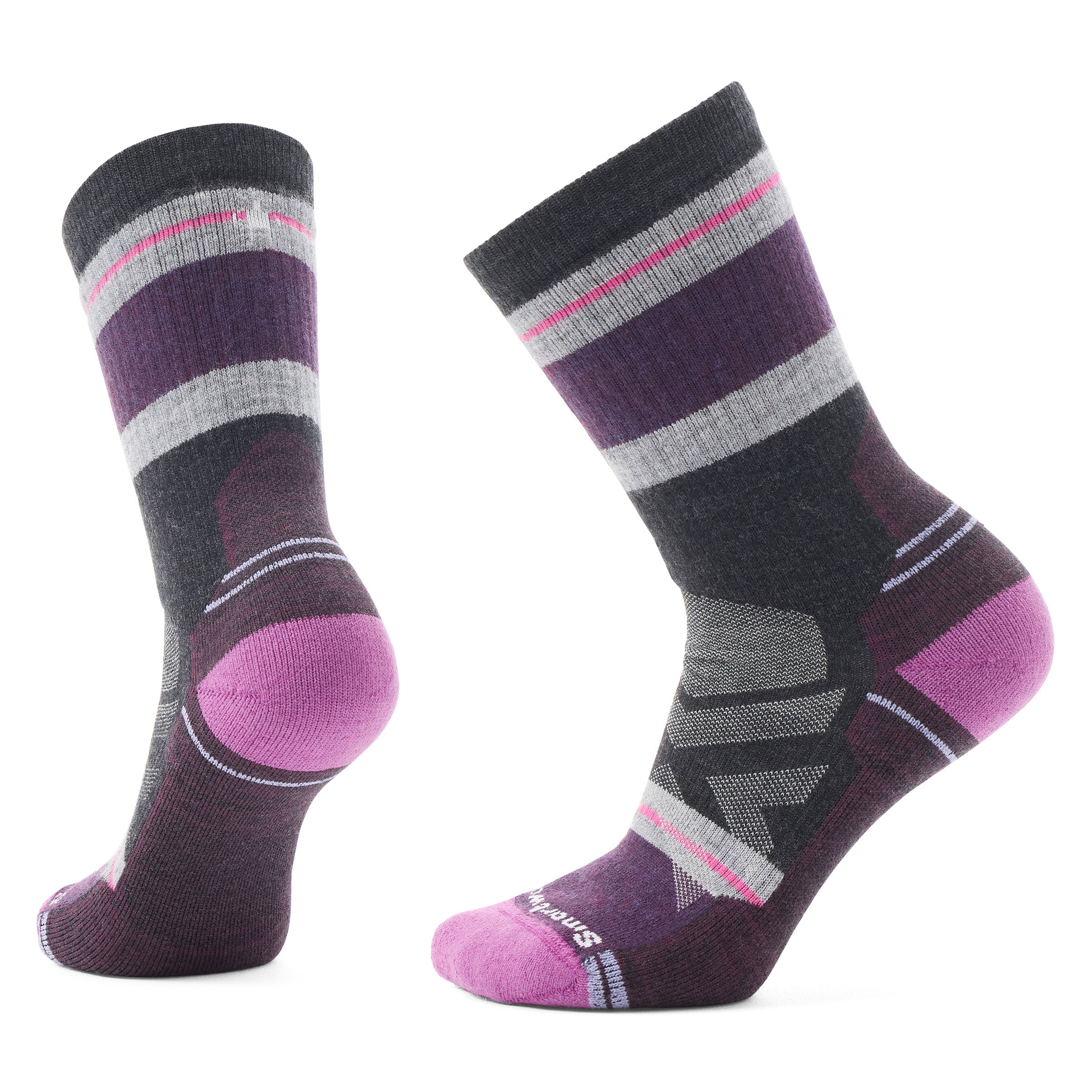 Smartwool Women's Hike Full Cushion Saturnsphere Crew charcoal