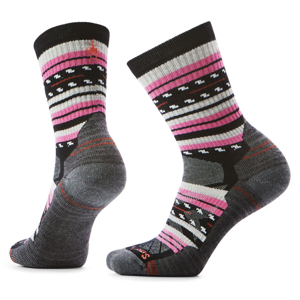 Smartwool Women's Hike Light Cushion Margarita Crew black