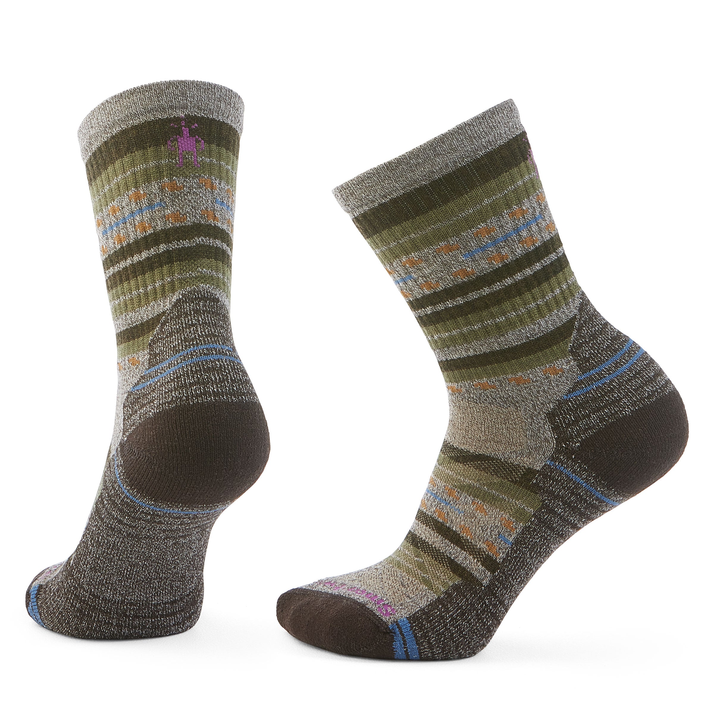Smartwool Women's Hike Light Cushion Margarita Crew taupe/natural marl
