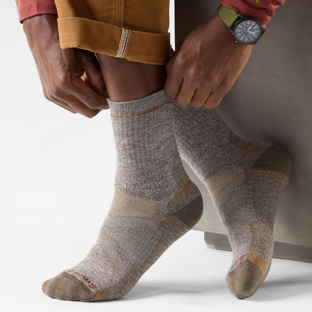 Smartwool Hike Full Cushion Crew taupe natural