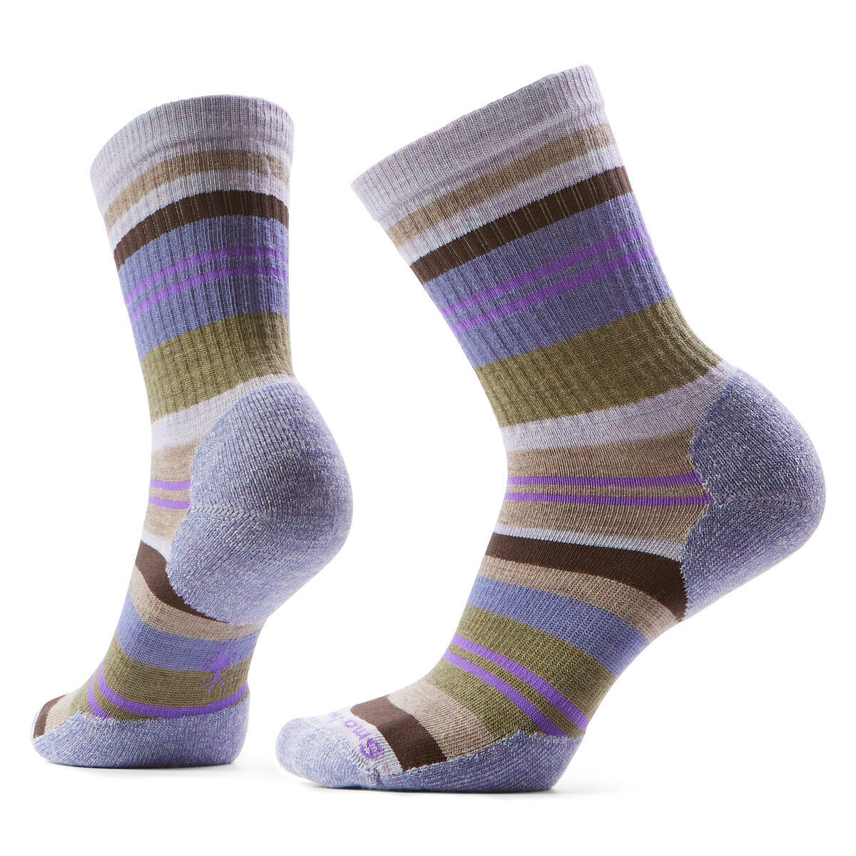 Smartwool Women's Everyday Targeted Cushion Saturnsphere Crew purple eclipse