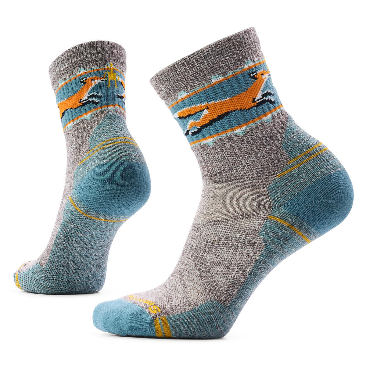 Smartwool Women's Hike Light Cushion Fox Meadow Mid Crew taupe natural