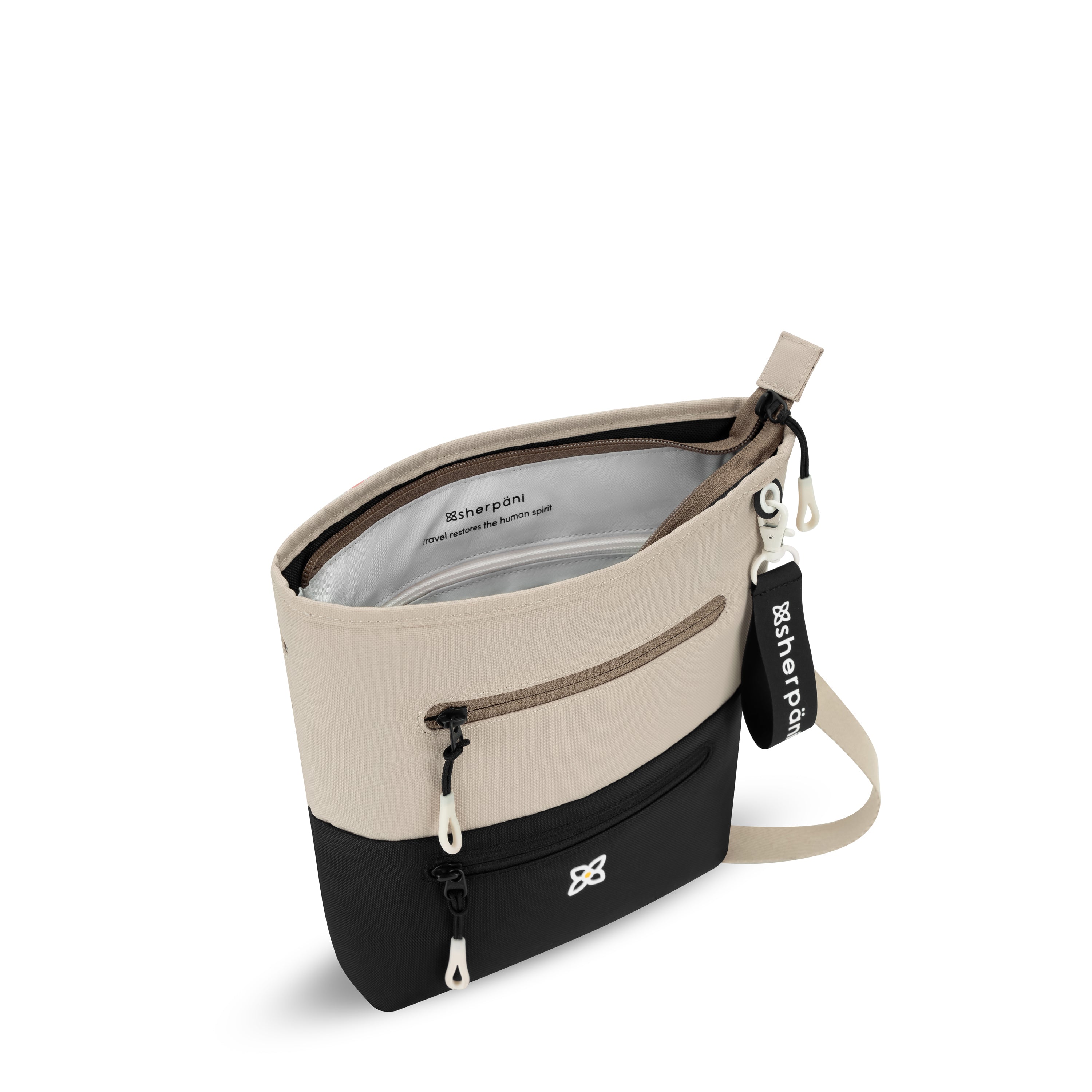 Sherpani Sadie Crossbody con leche