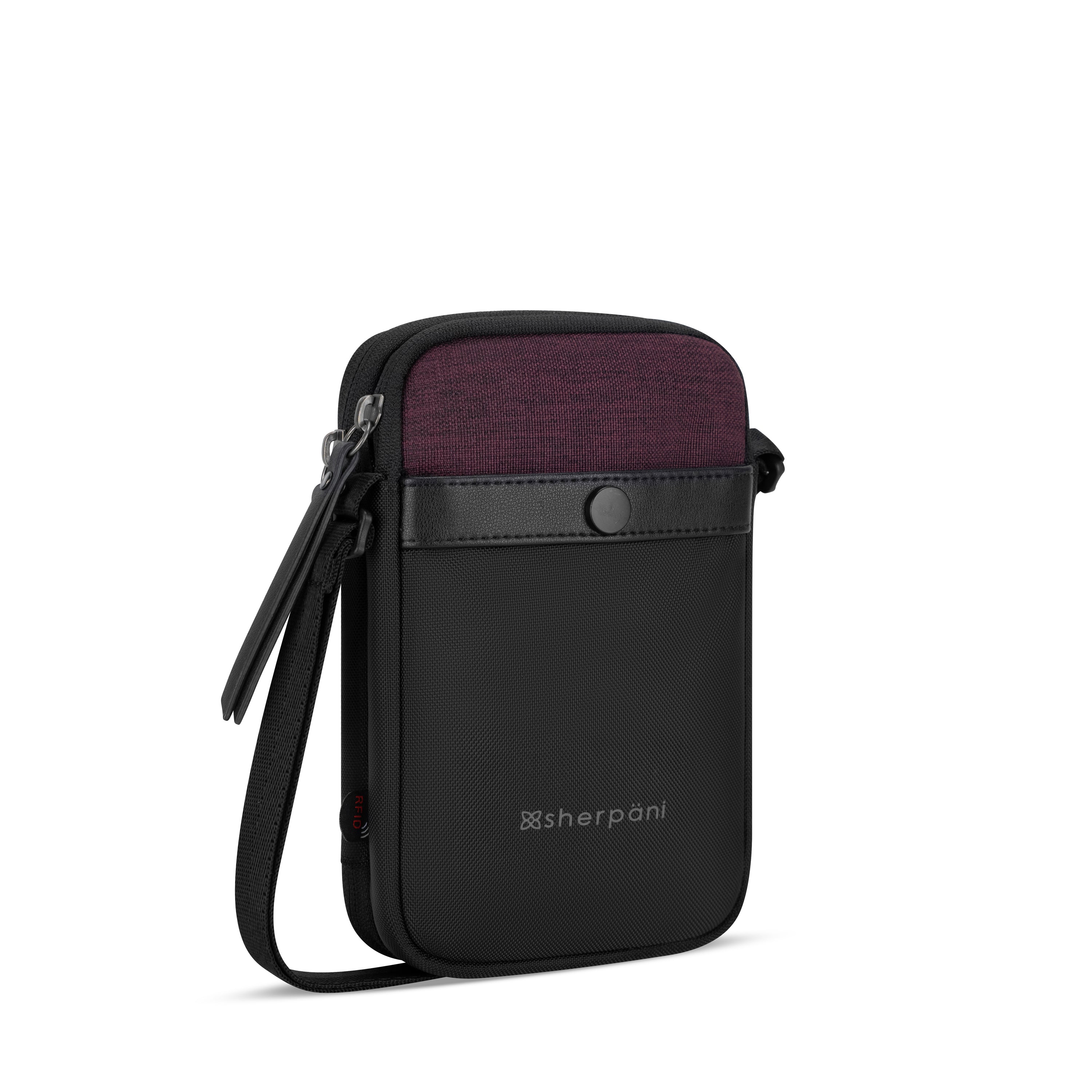 Sherpani Simplicity AT Travel Crossbody Wallet merlot