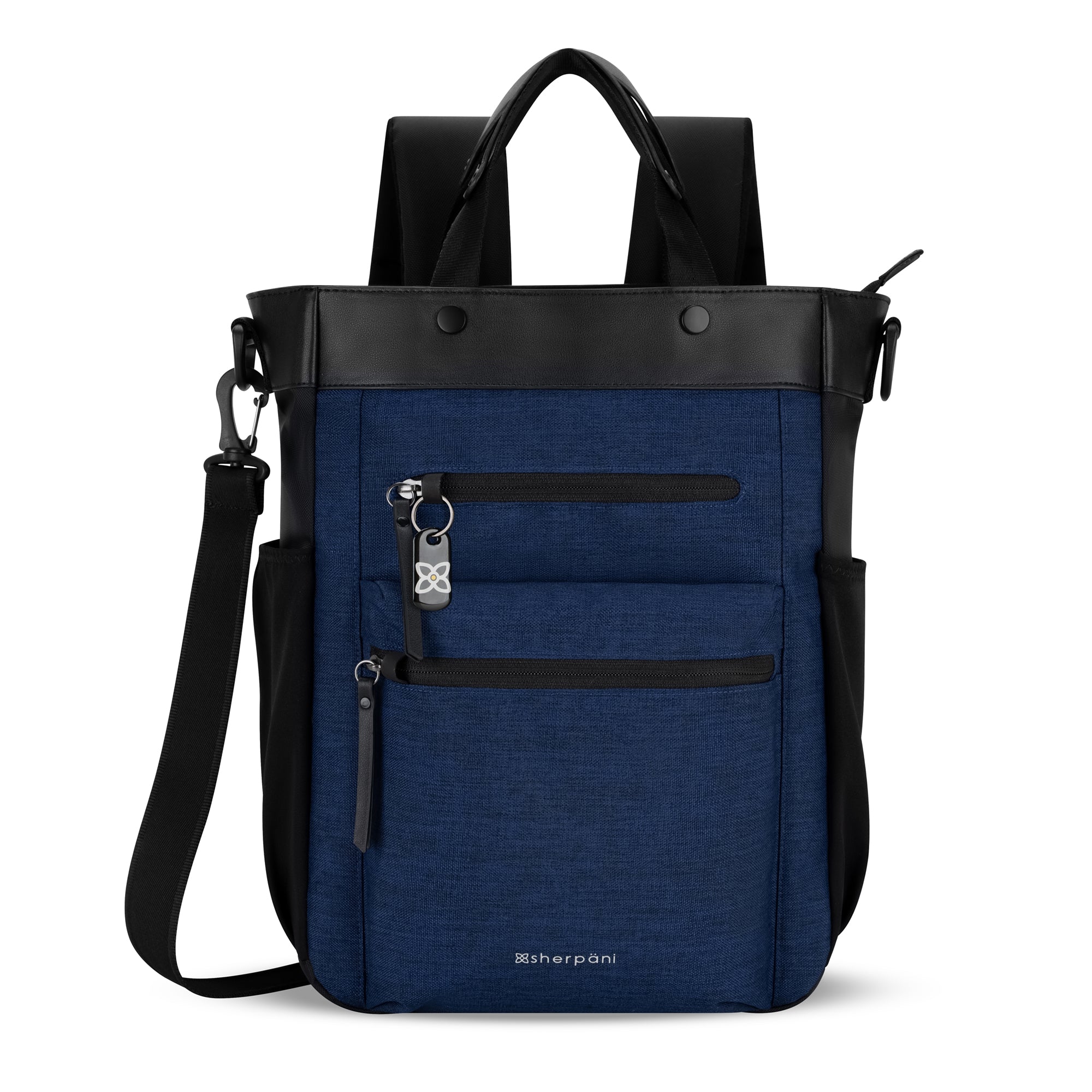 Sherpani Soleil AT Travel Backpack/Crossbody/Tote Bag indigo