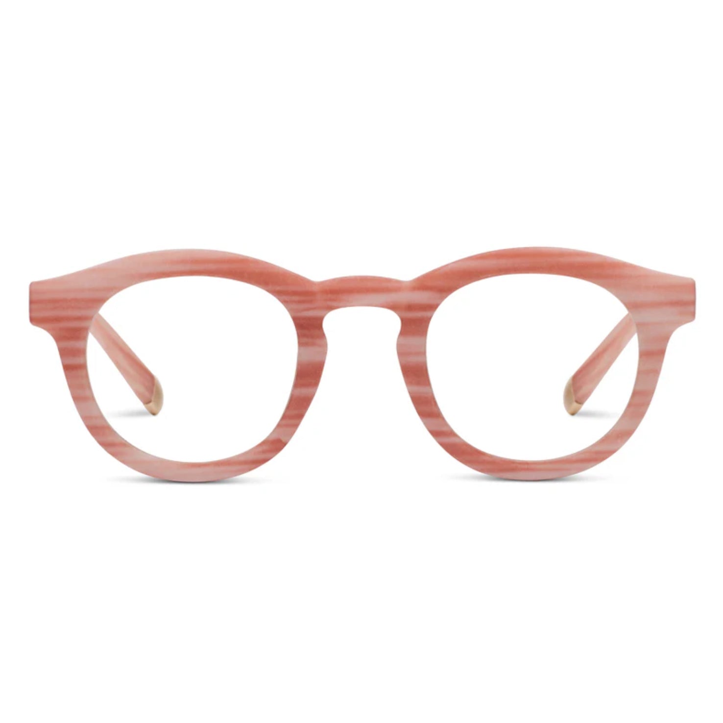 Peepers Stardust Blue Light Readers pink horn