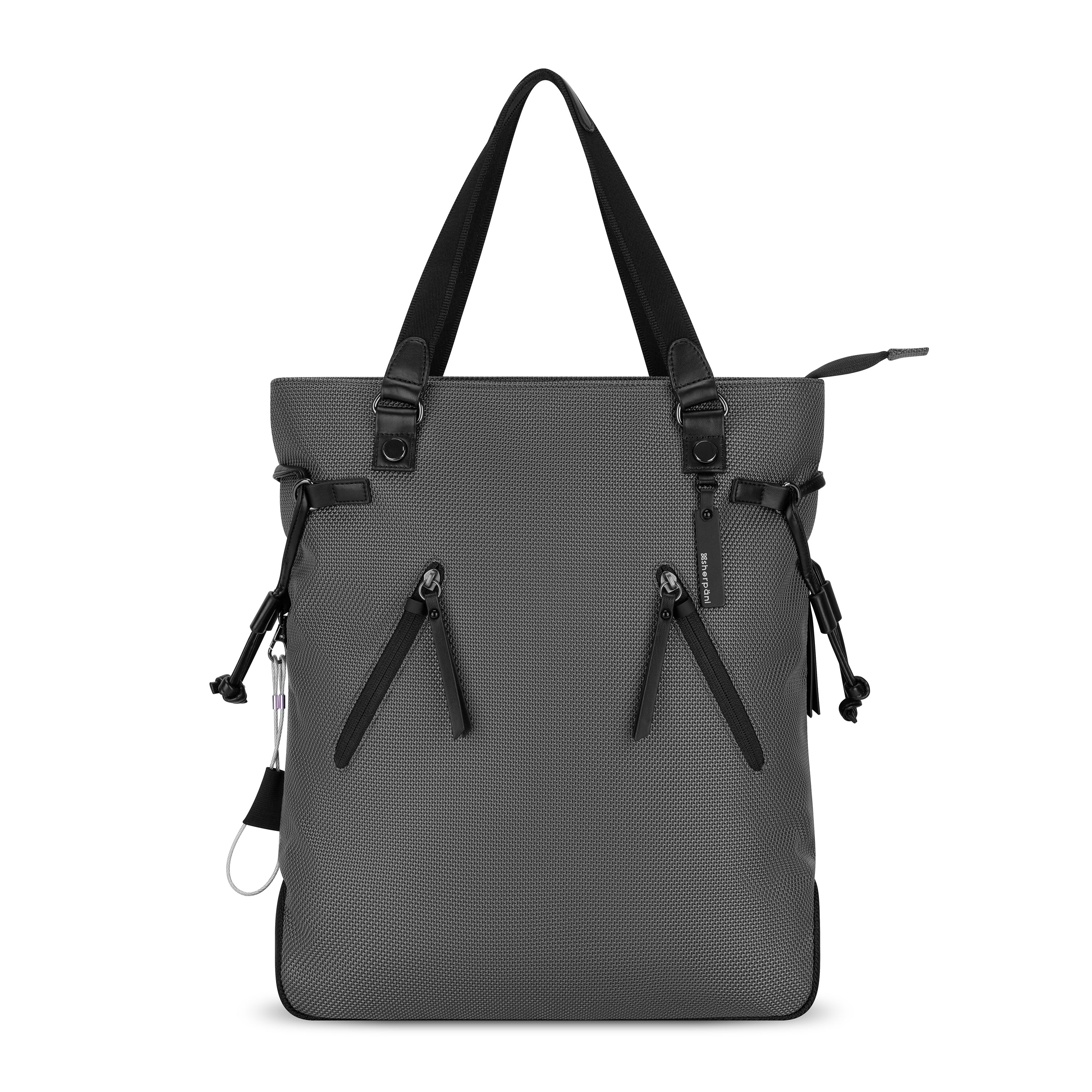 Sherpani Tempest AT Convertible Travel Tote granite