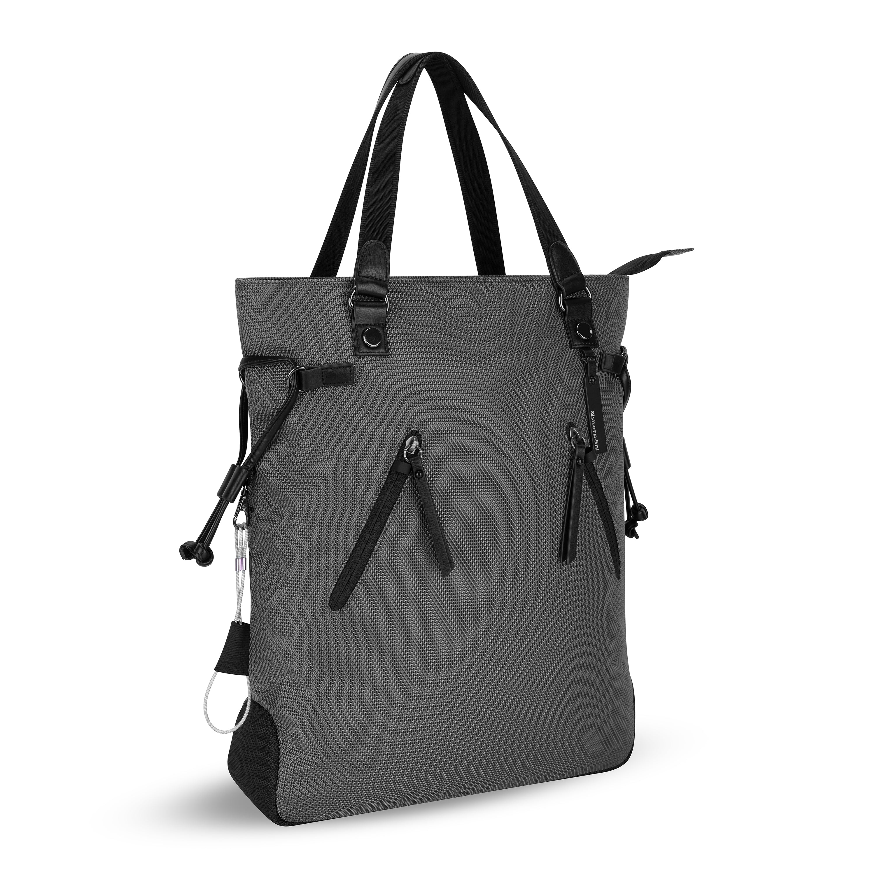 Sherpani Tempest AT Convertible Travel Tote granite