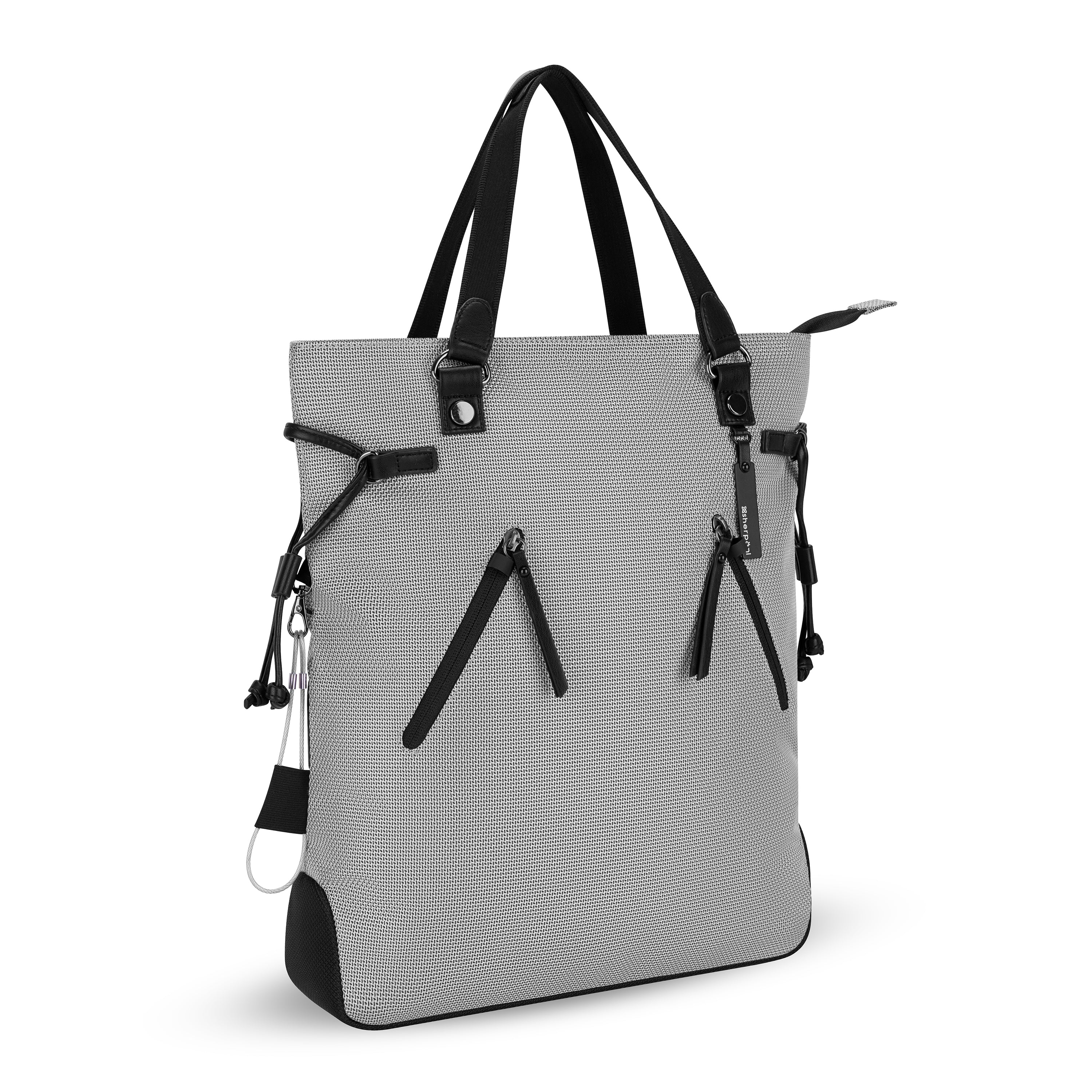 Sherpani Tempest AT Convertible Travel Tote sterling