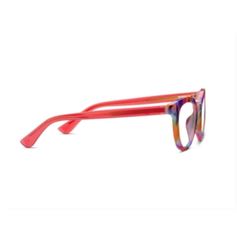 Peepers Tribeca Blue Light Readers ikat/red