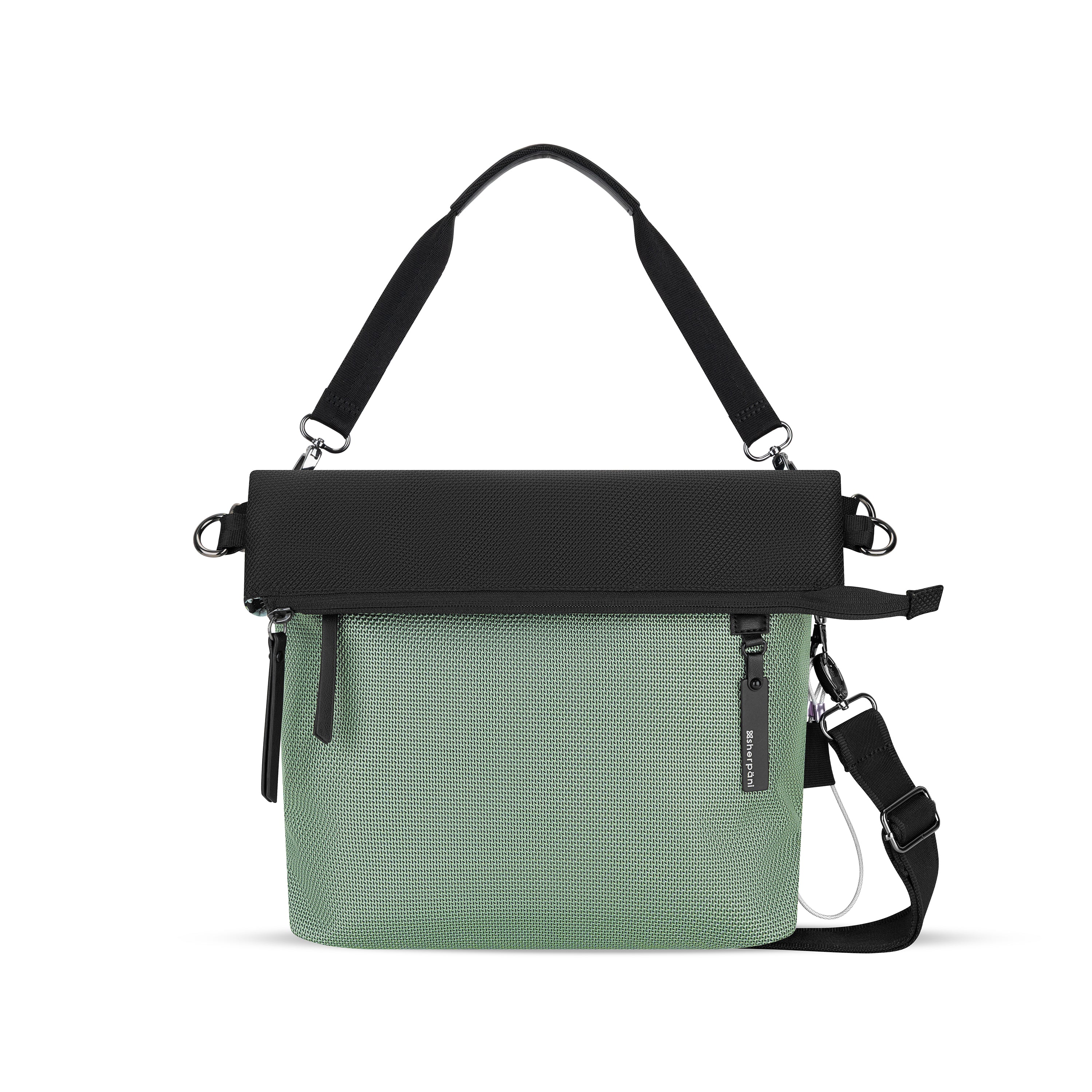 Sherpani Vale AT Reversible Travel Crossbody aloe mist