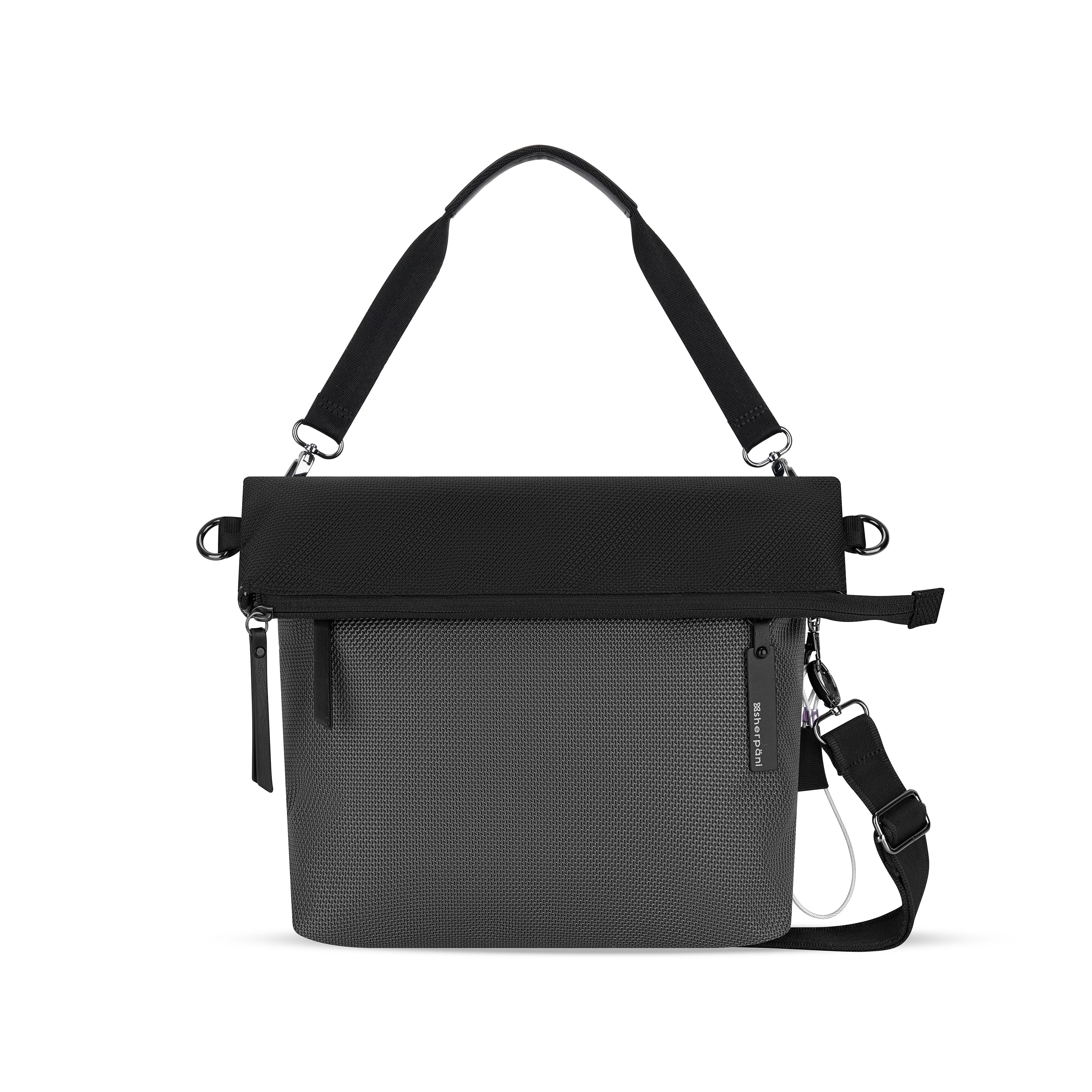 Sherpani Vale AT Reversible Travel Crossbody granite