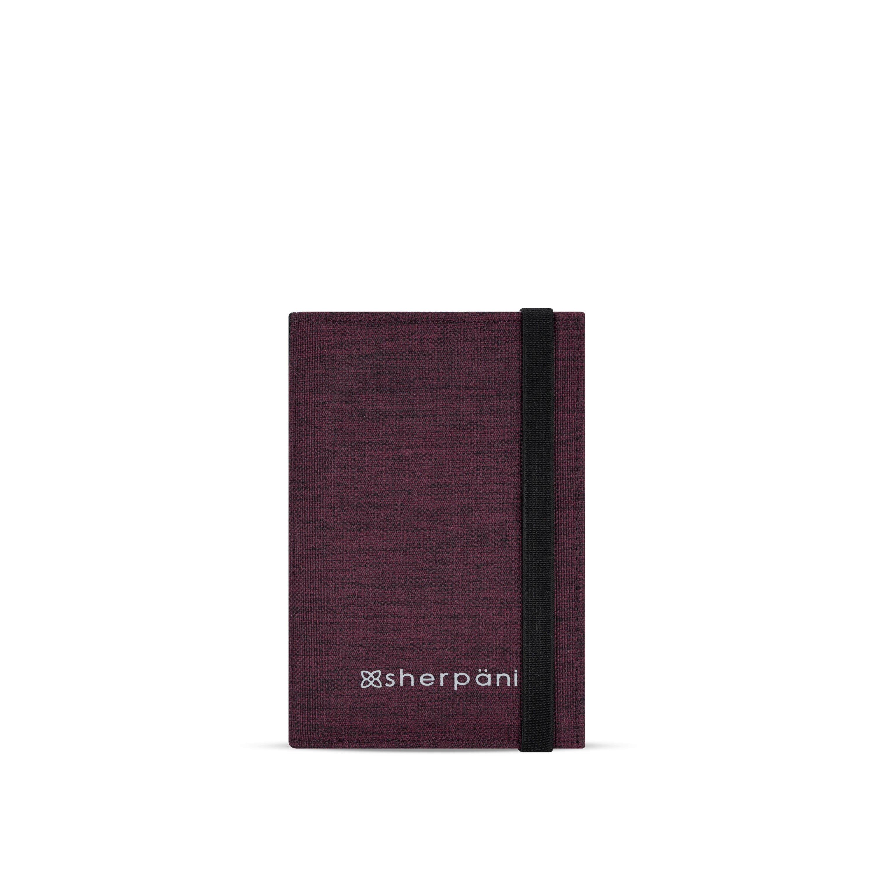 Sherpani Vienna AT Travel Passport Wallet merlot