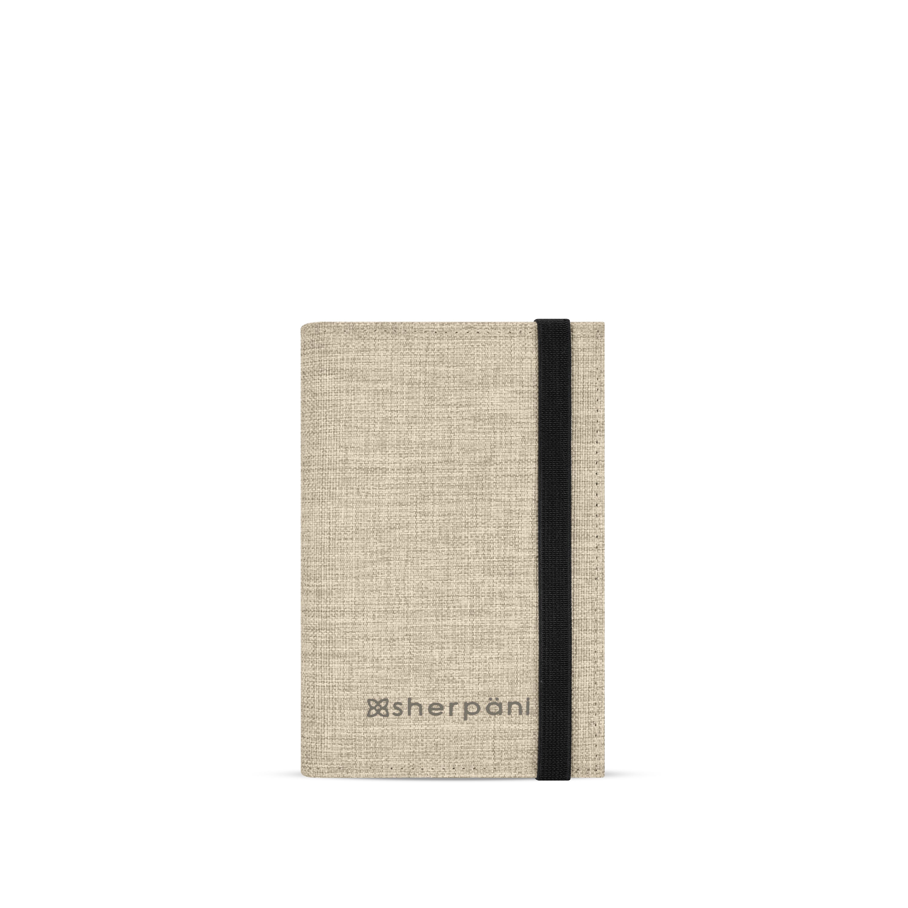 Sherpani Vienna AT Travel Passport Wallet straw