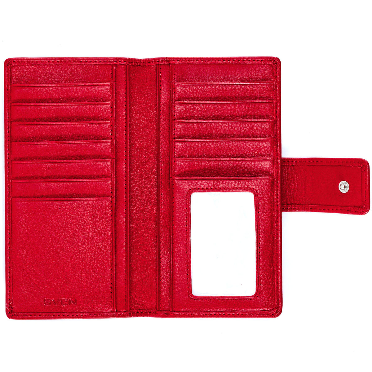 SVEN Style No. W58 Wallet red leather