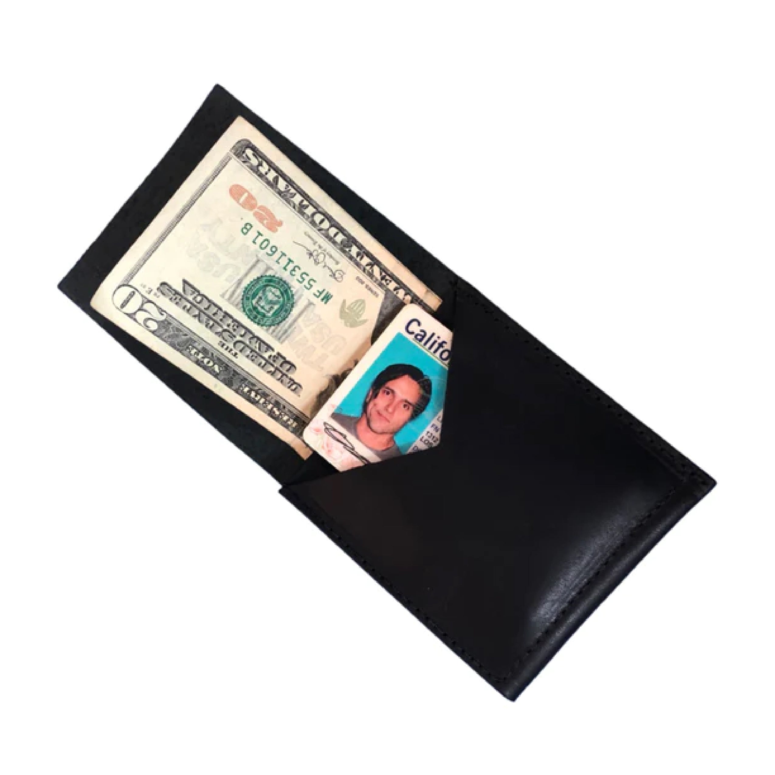 Dean WALV V-Cut Wallet black leather