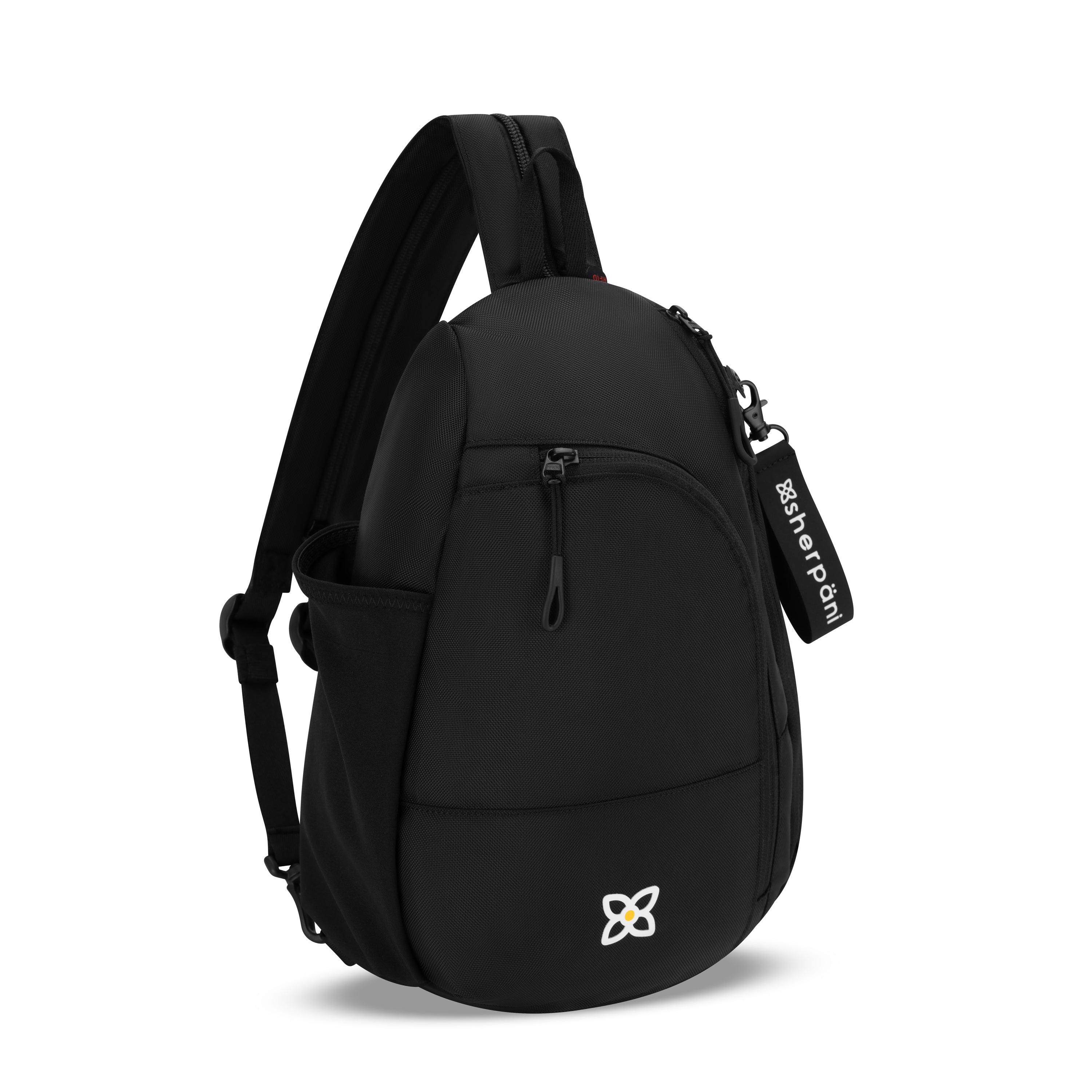 Sherpani Wayfarer Convertible Sling Backpack raven