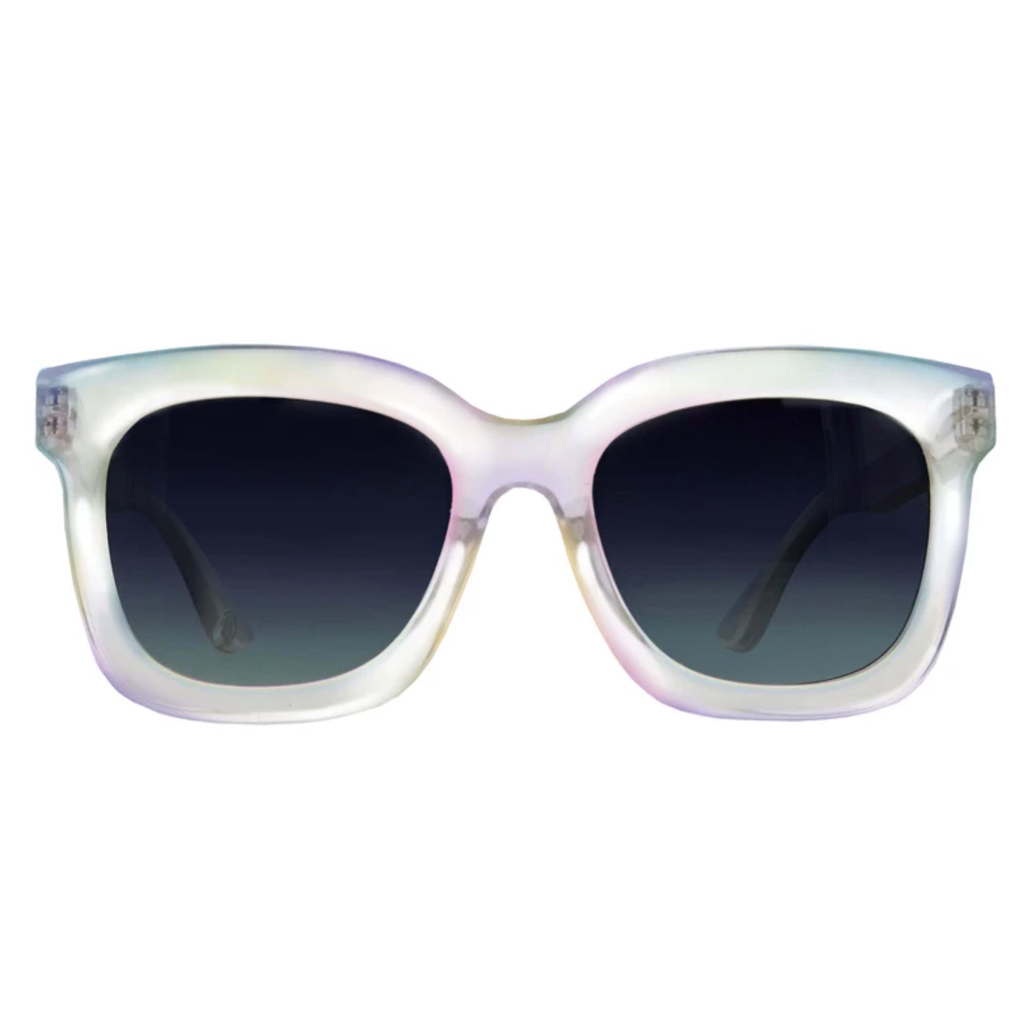 Peepers Weekender Sunglasses clear iridescent