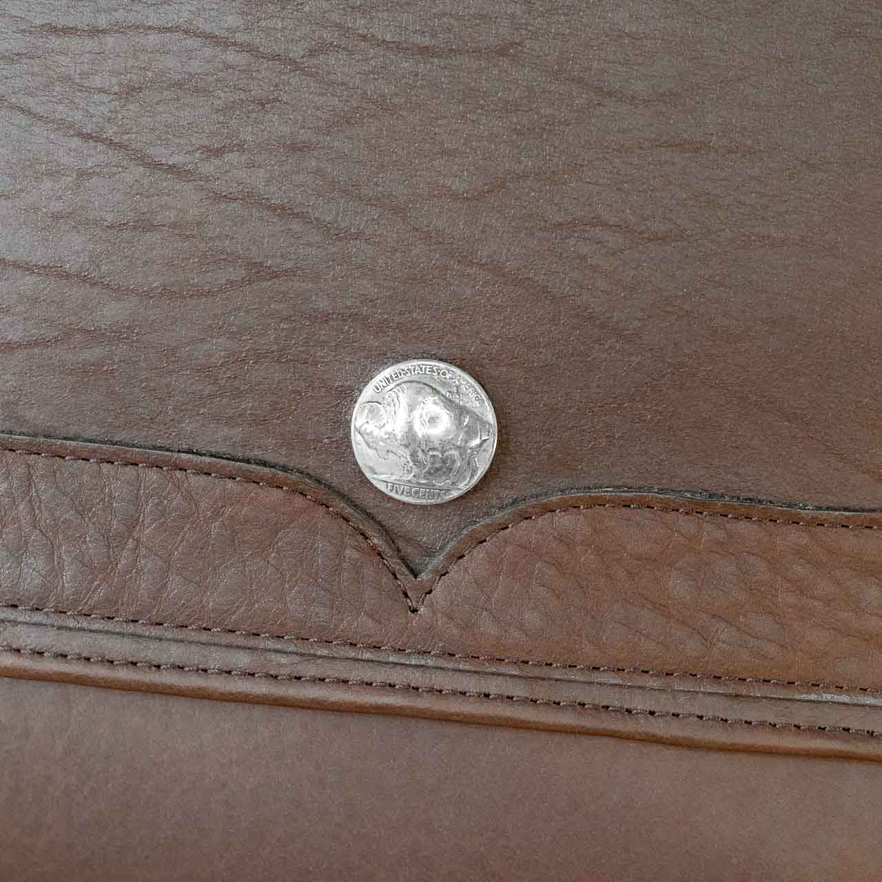 Buffalo Billfold Company Worthington Purse brown leather