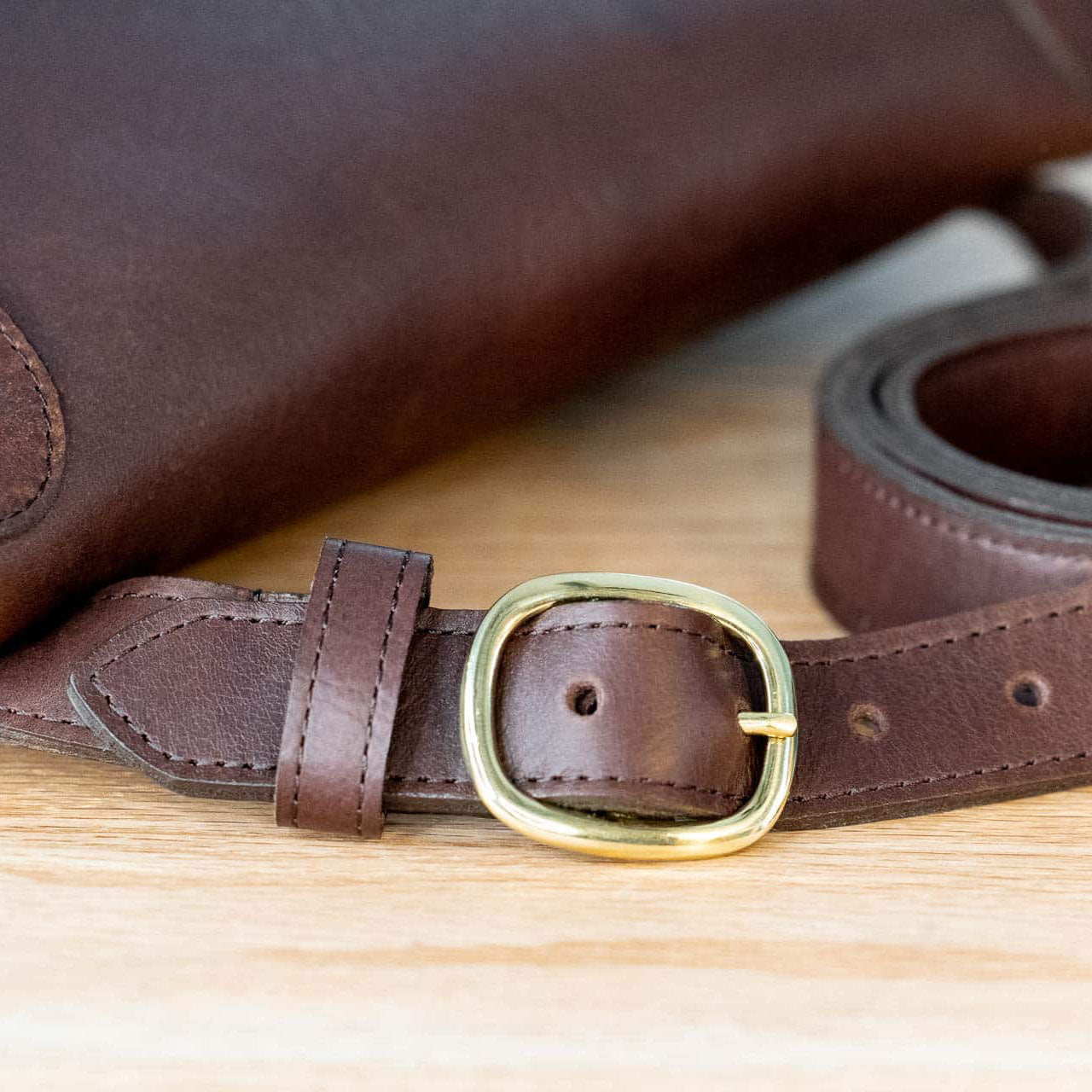Buffalo Billfold Company Worthington Purse brown leather
