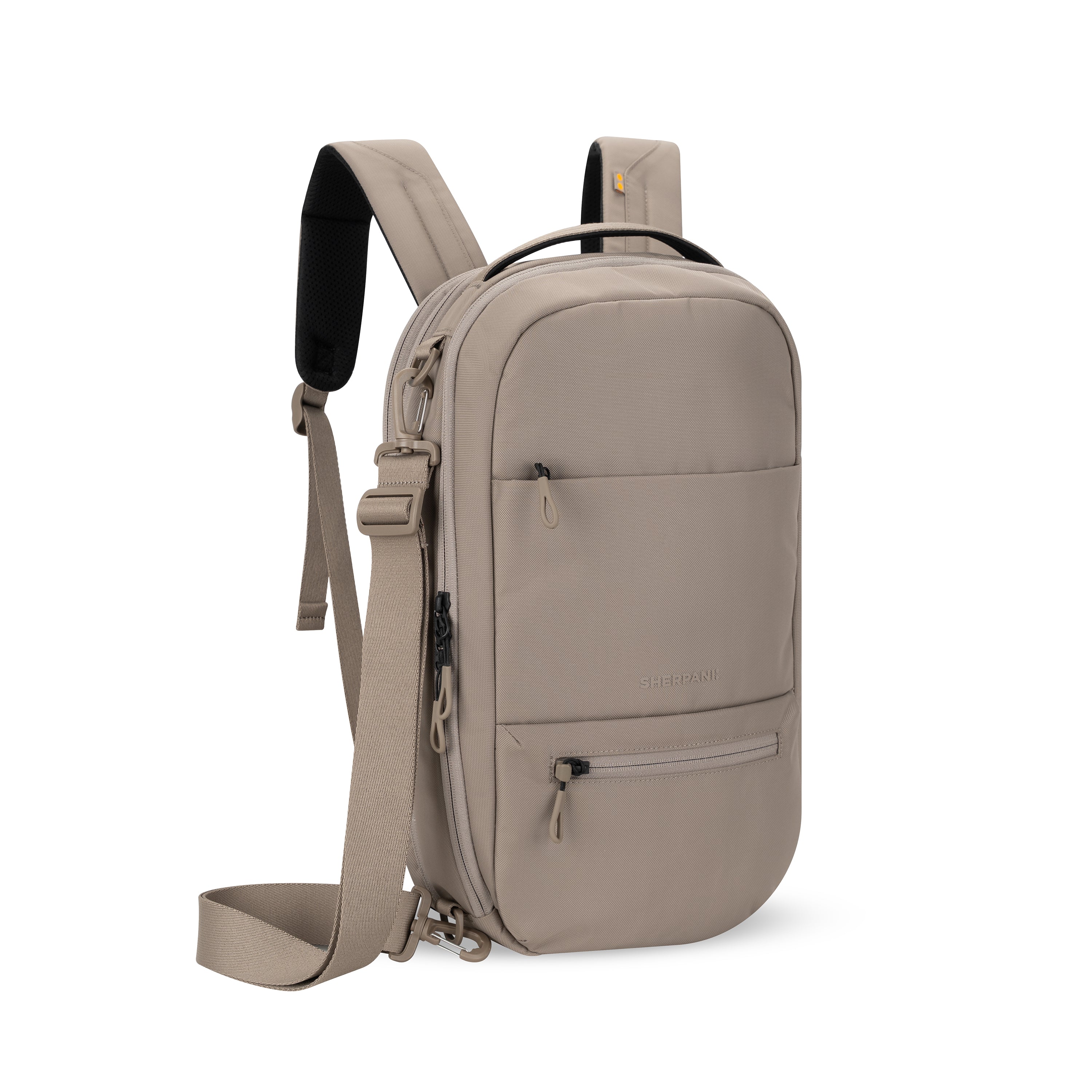Sherpani Camden Pro Ultimate Commuter Travel Backpack dune