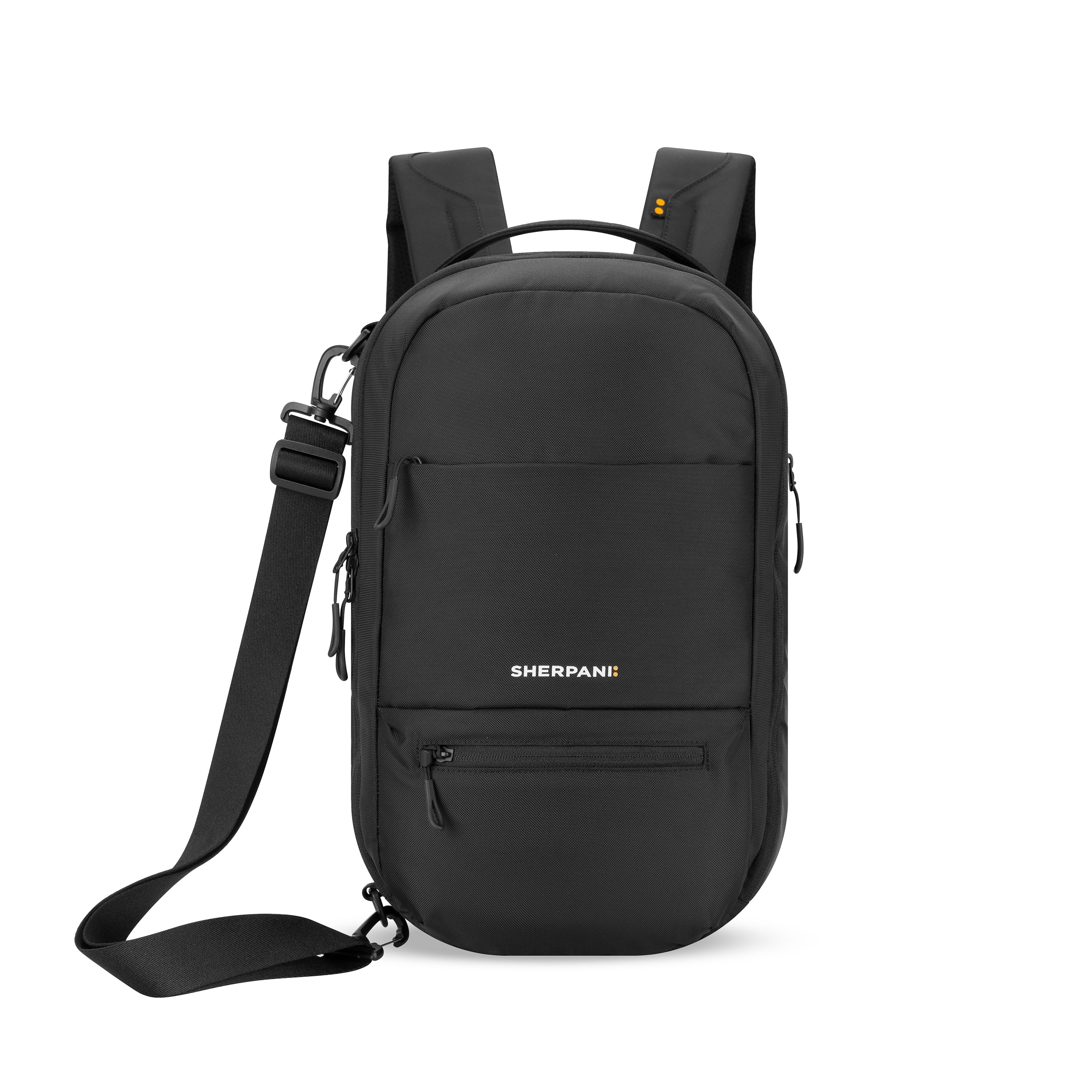 Sherpani Camden Pro Ultimate Commuter Travel Backpack raven black