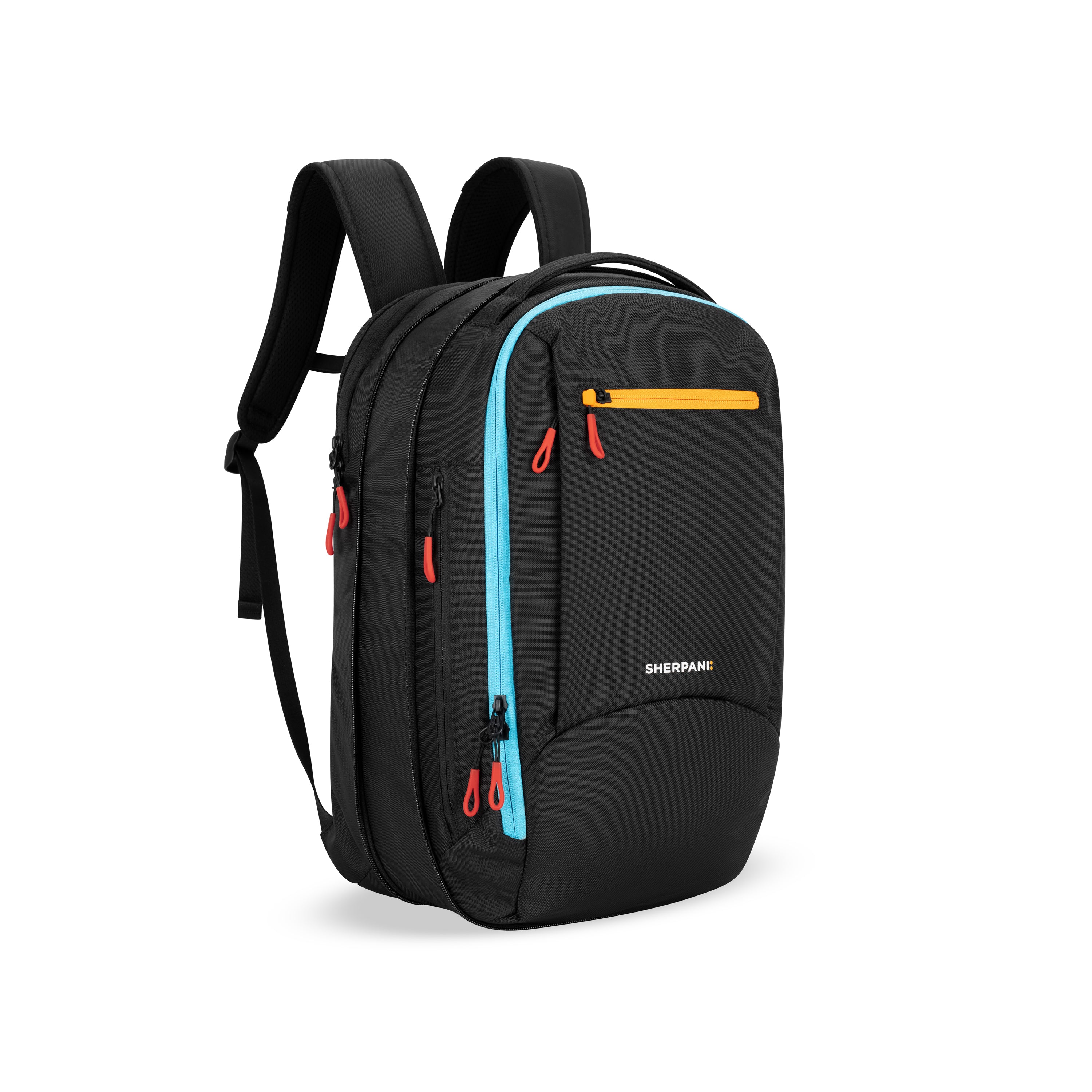 Sherpani Crew Travel Backpack chromatic black