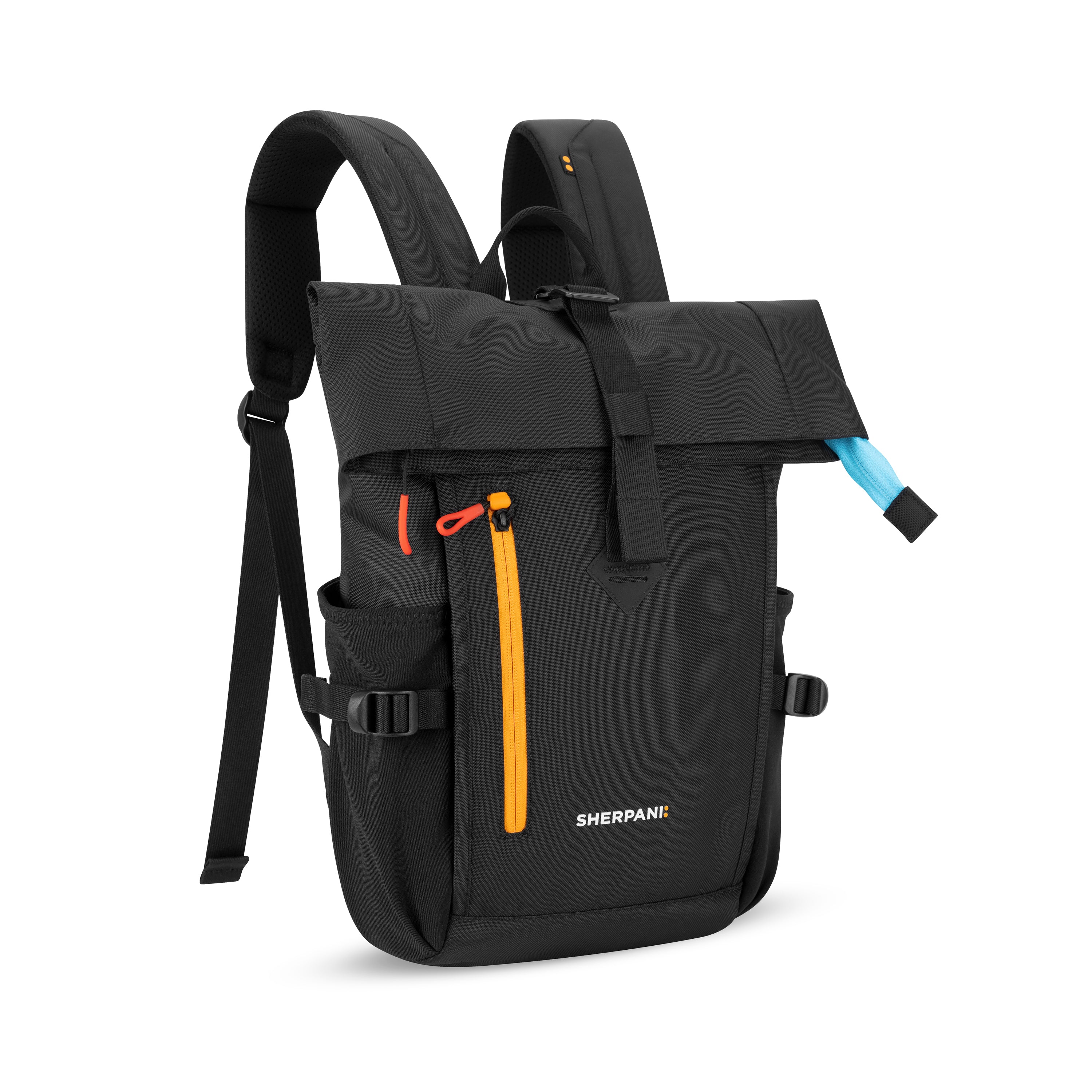 Sherpani Sedona Mini Foldover Backpack chromatic black