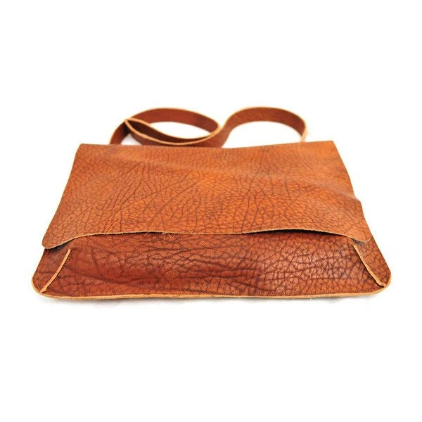 Cydwoq Women's Mail Leather Bag tan leather