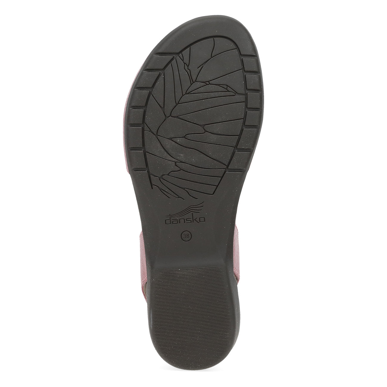 Dansko Rowan pink waxy burnished