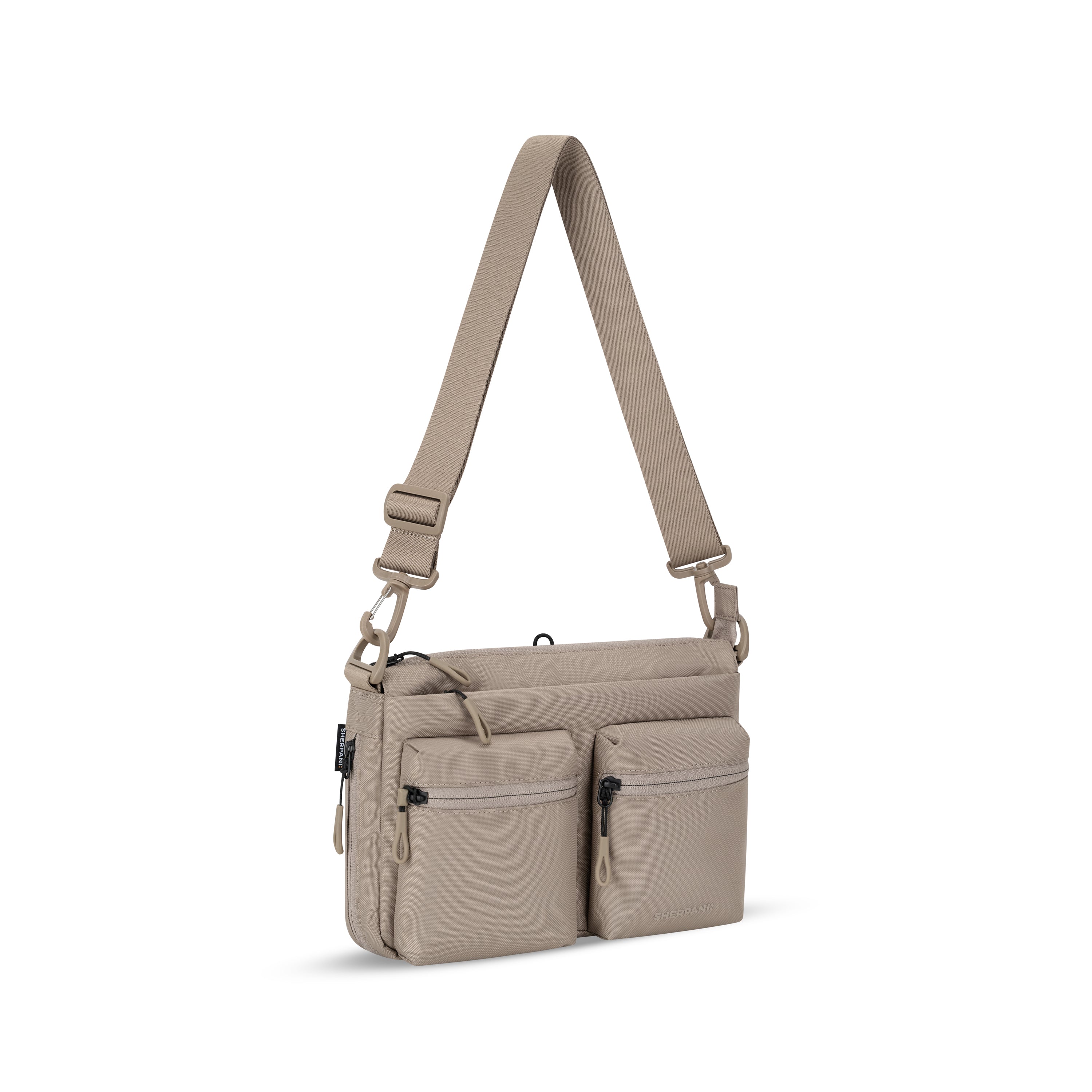 Sherpani Ceara Expandable Crossbody dune