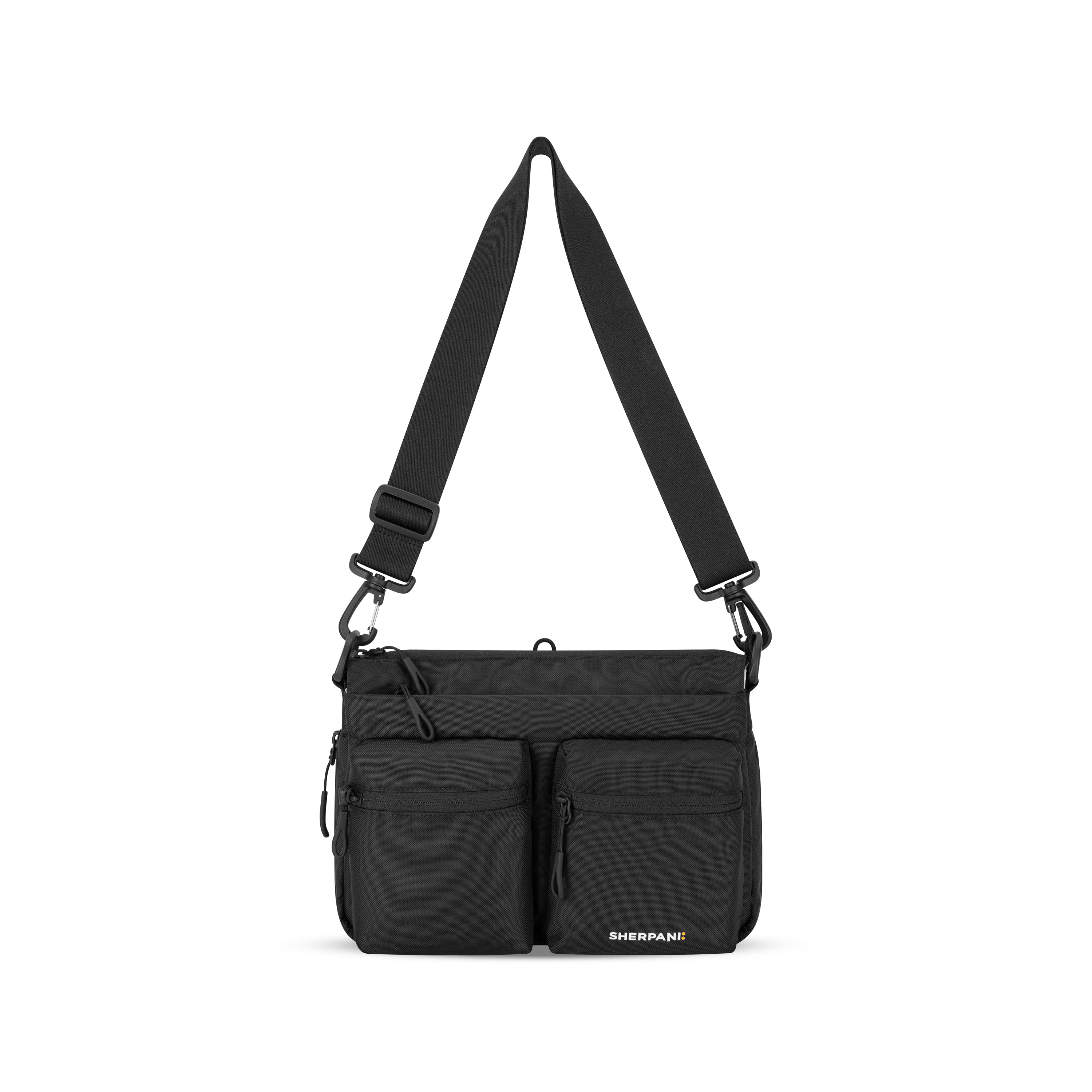 Sherpani Ceara Expandable Crossbody raven black