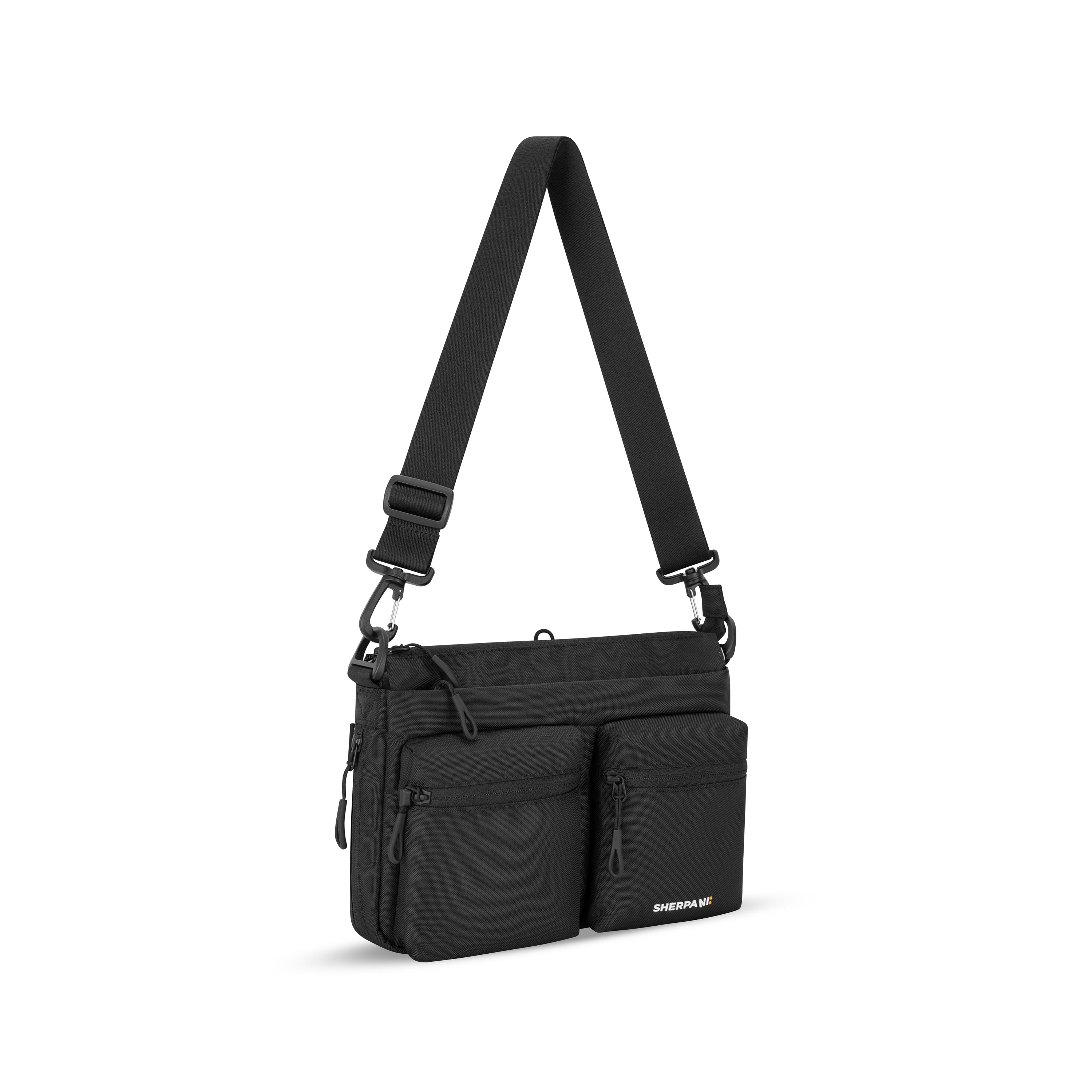 Sherpani Ceara Expandable Crossbody raven black