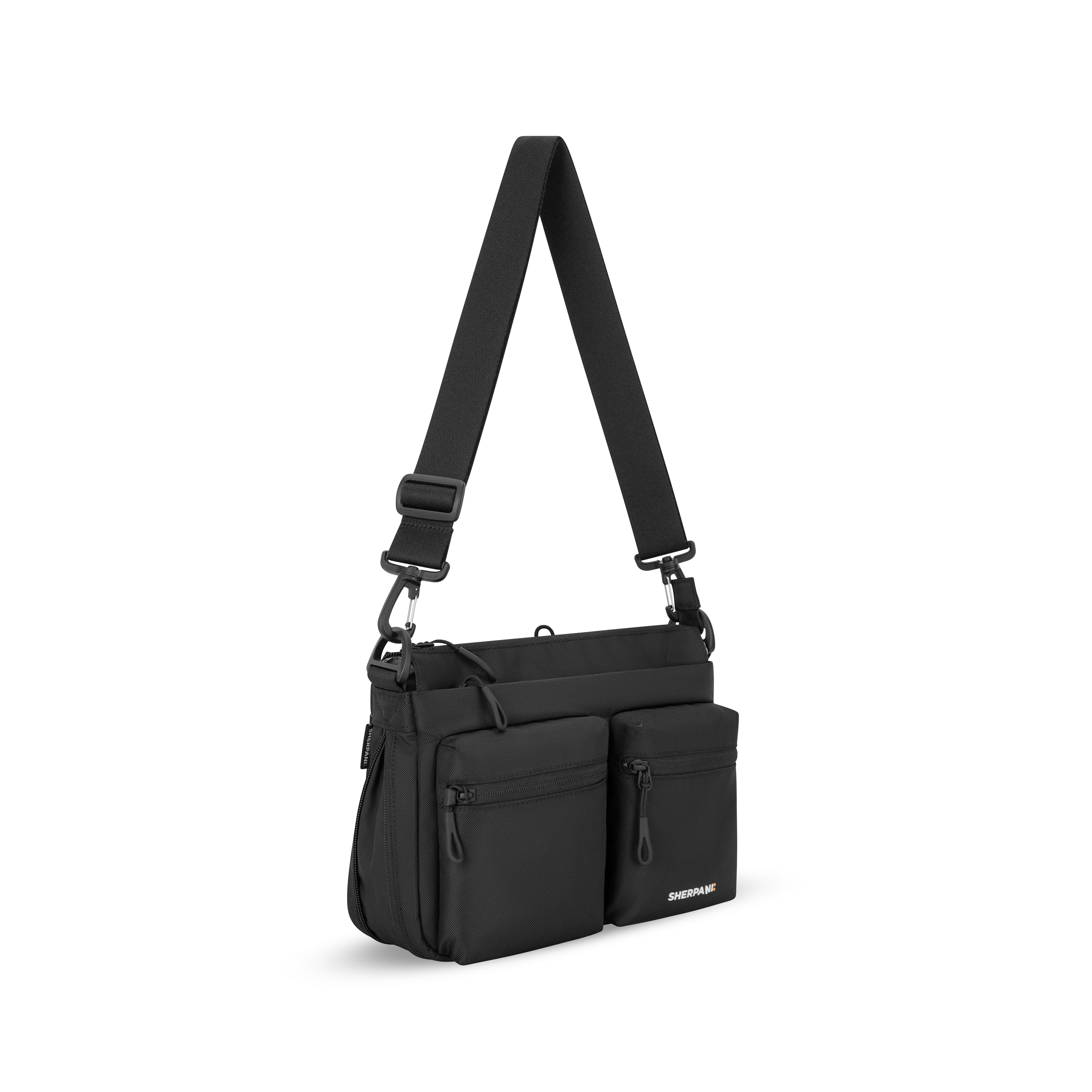 Sherpani Ceara Expandable Crossbody raven black