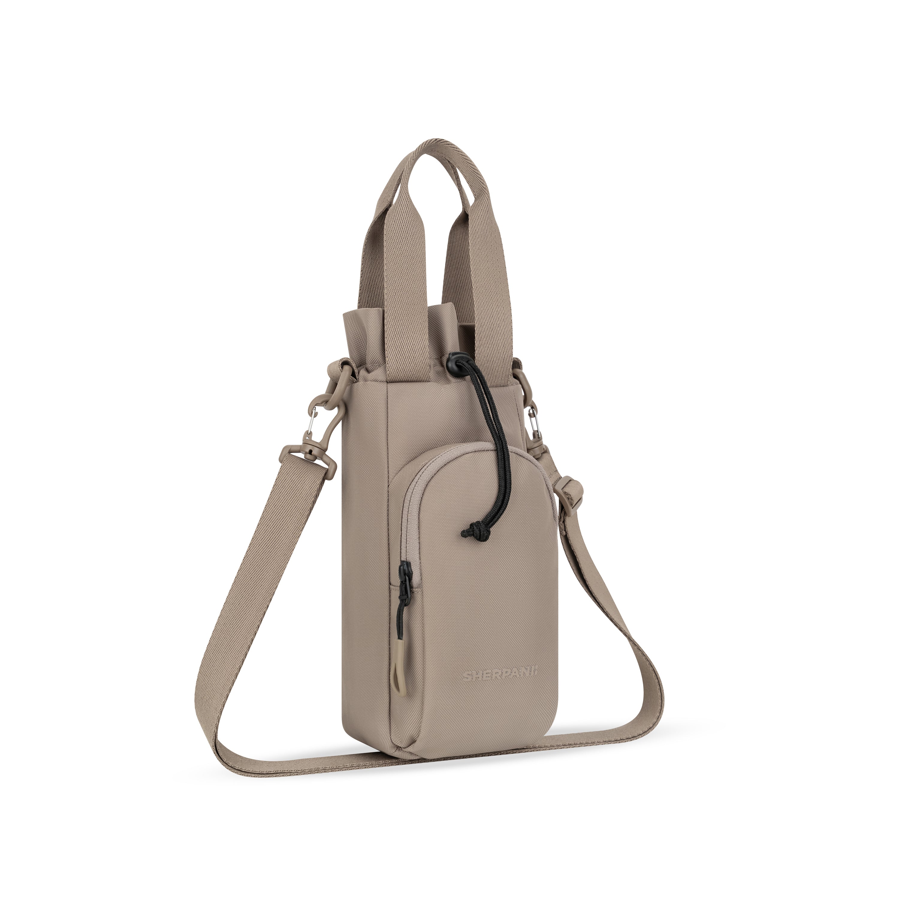 Sherpani Izzie Water Bottle Crossbody dune