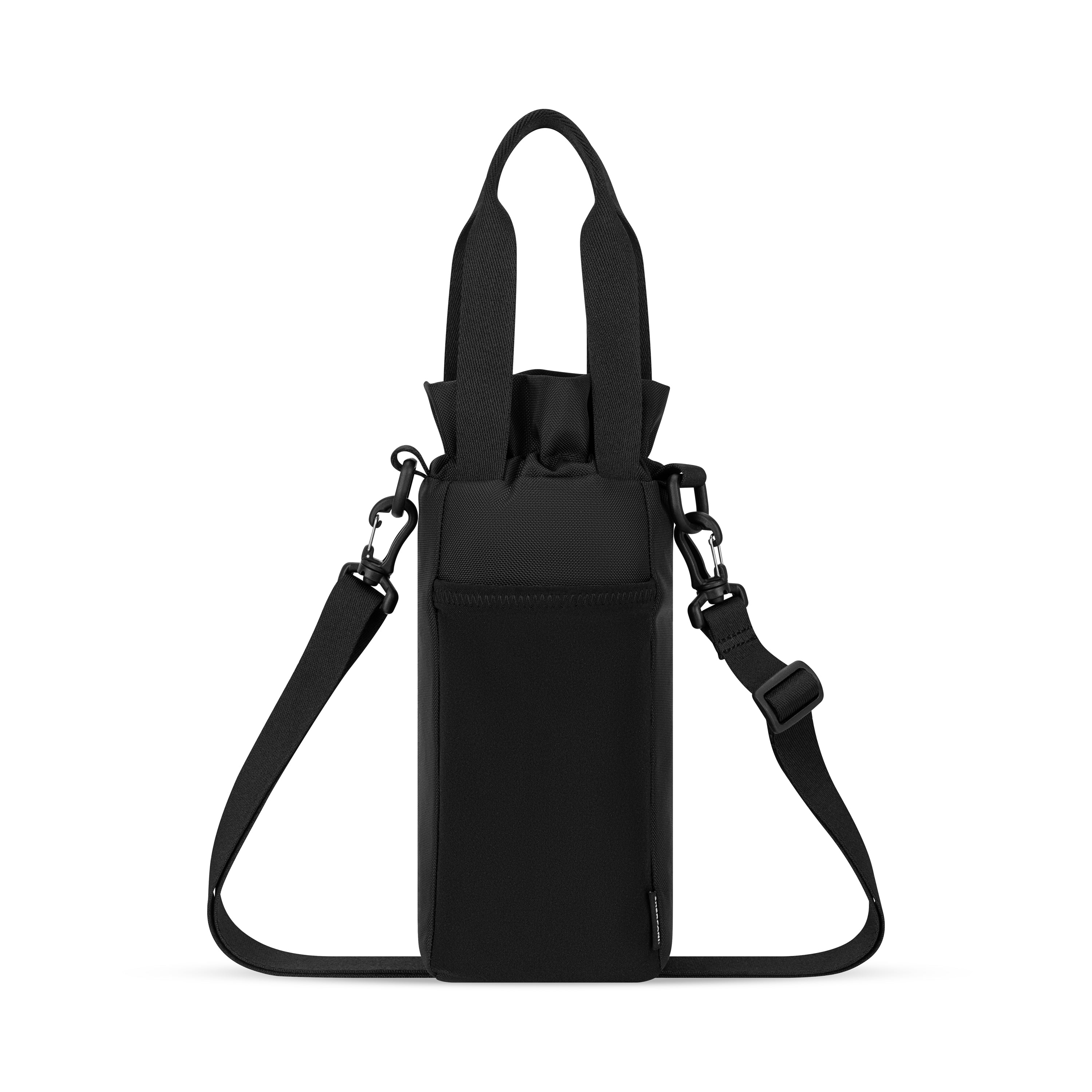 Sherpani Izzie Water Bottle Crossbody raven black