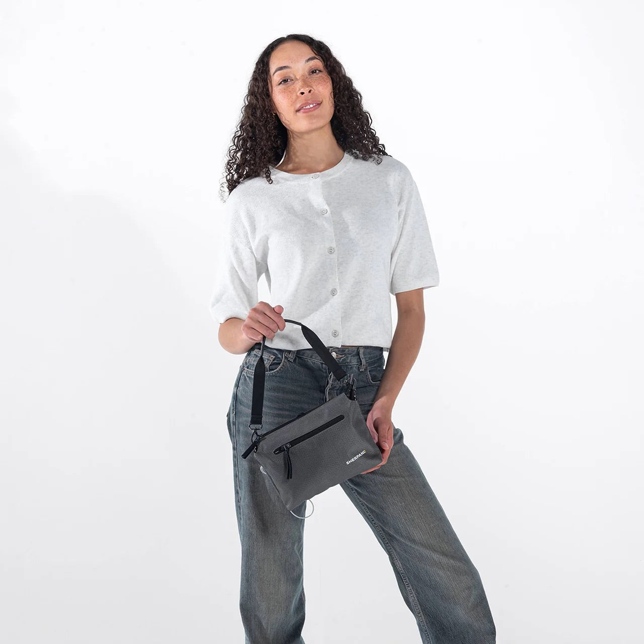 Sherpani Mei AT Travel Crossbody granite