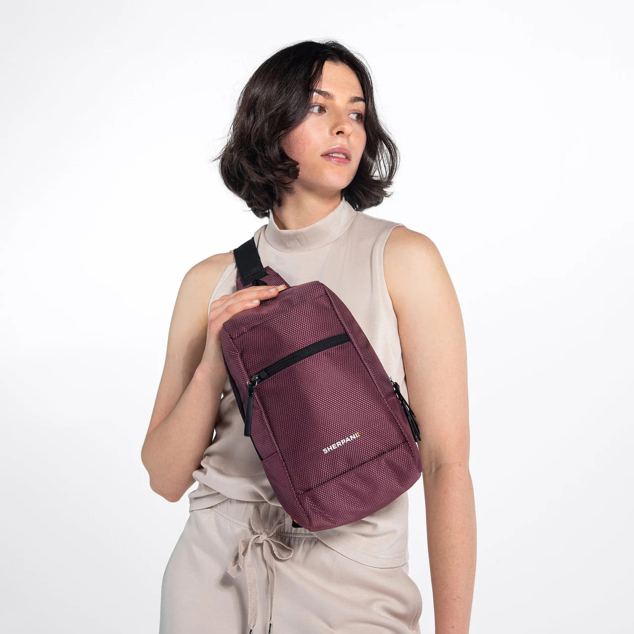 Sherpani Metro AT Convertible Travel Sling smoky orchid