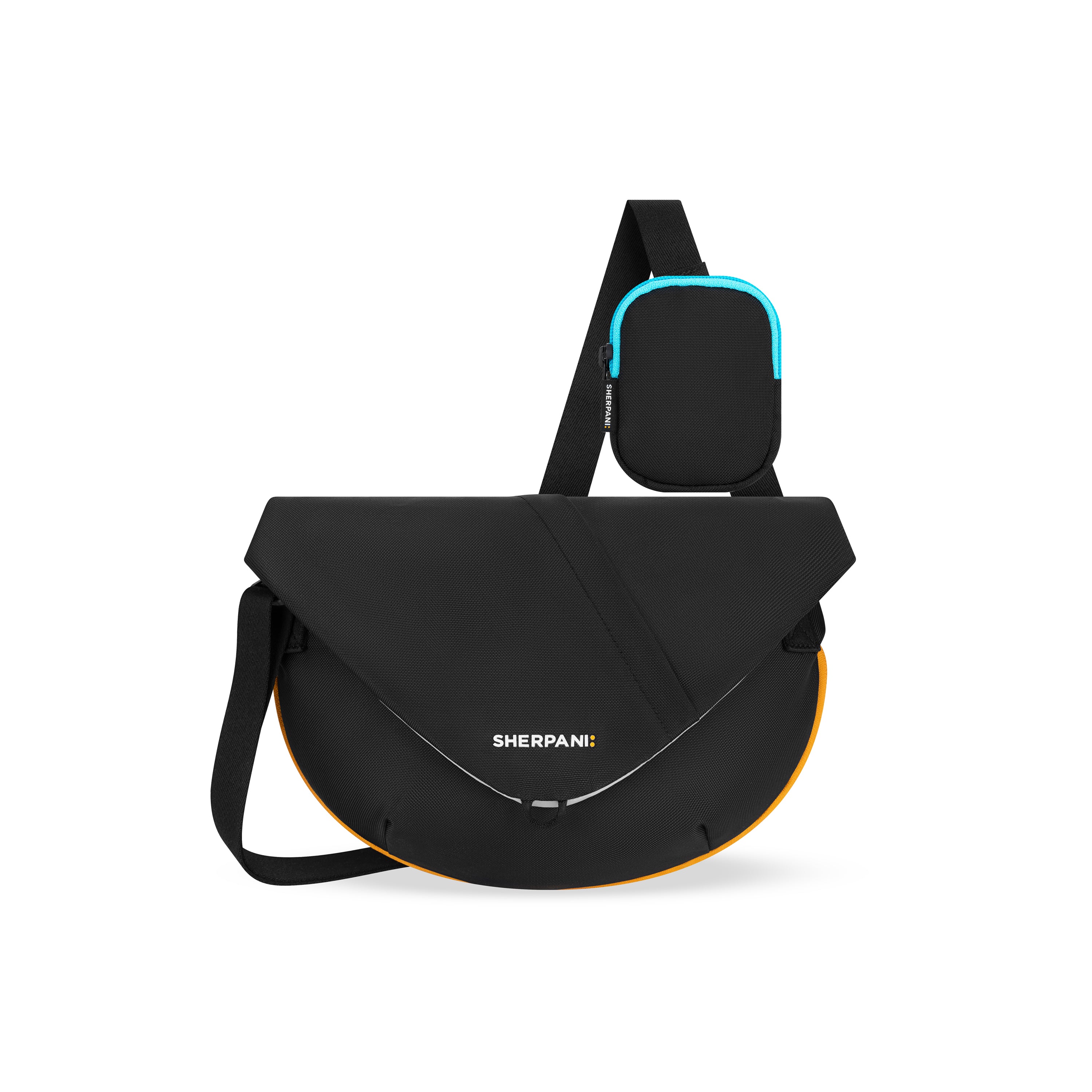 Sherpani Milli Mini Messenger Bag chromatic black