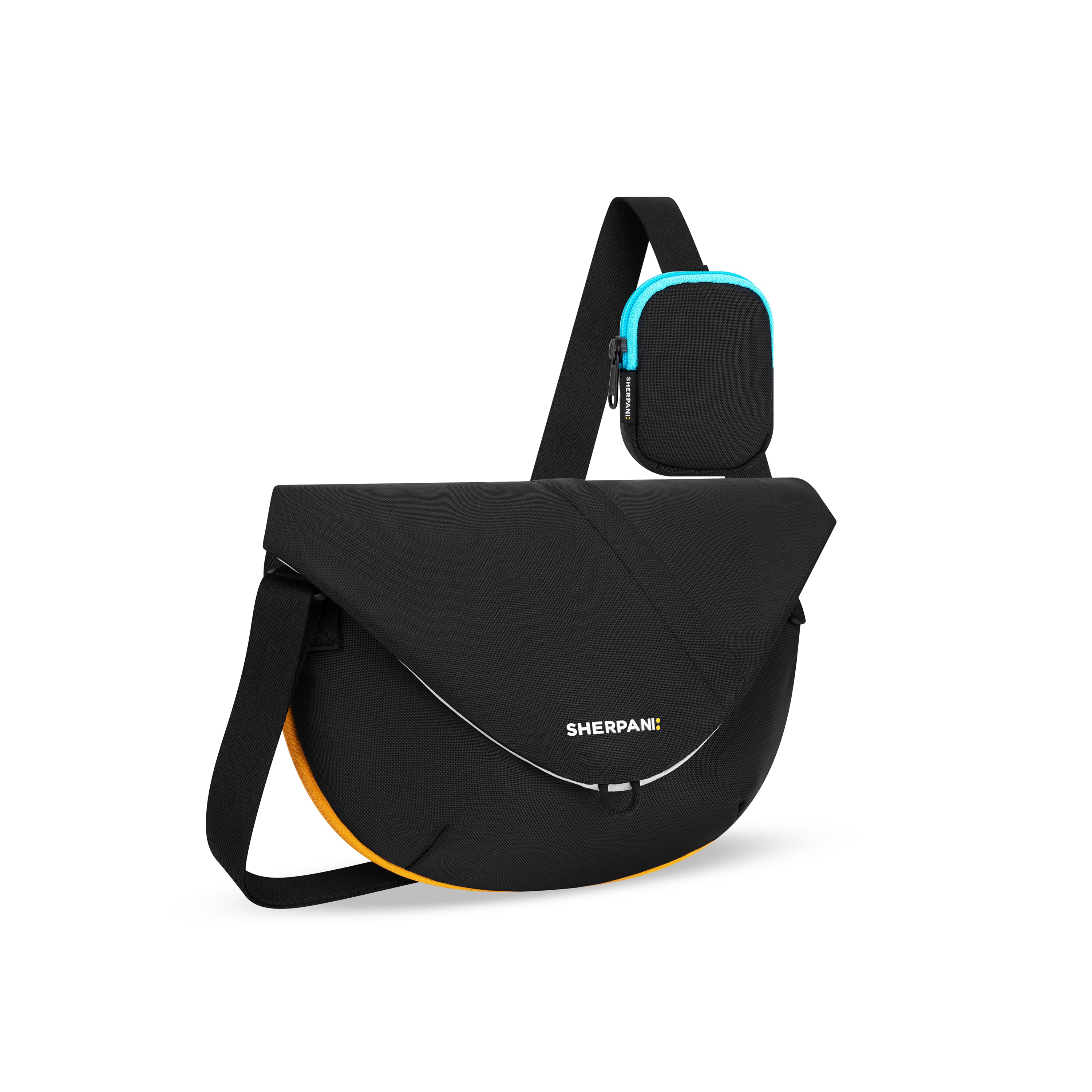 Sherpani Milli Mini Messenger Bag chromatic black