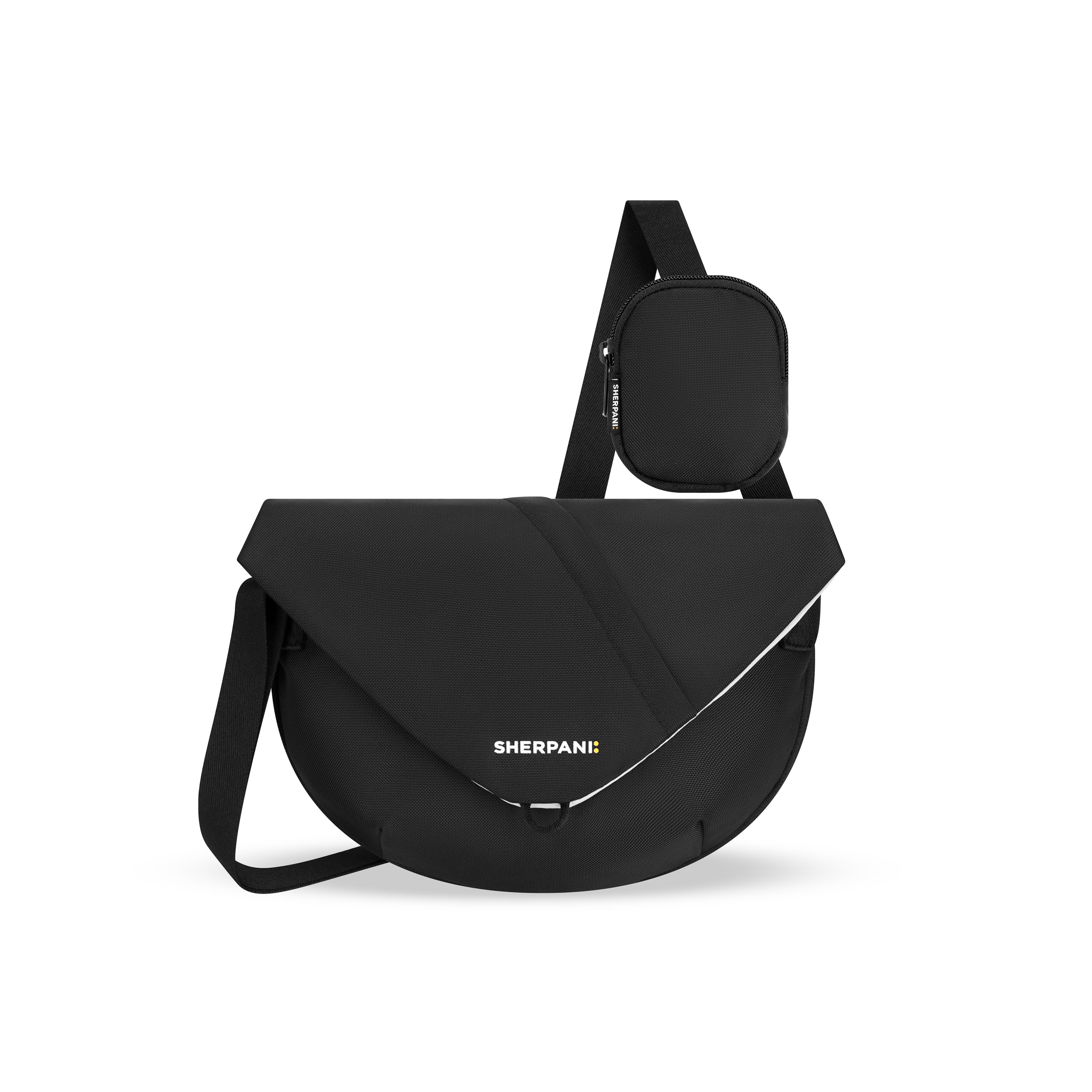 Sherpani Milli Mini Messenger Bag raven