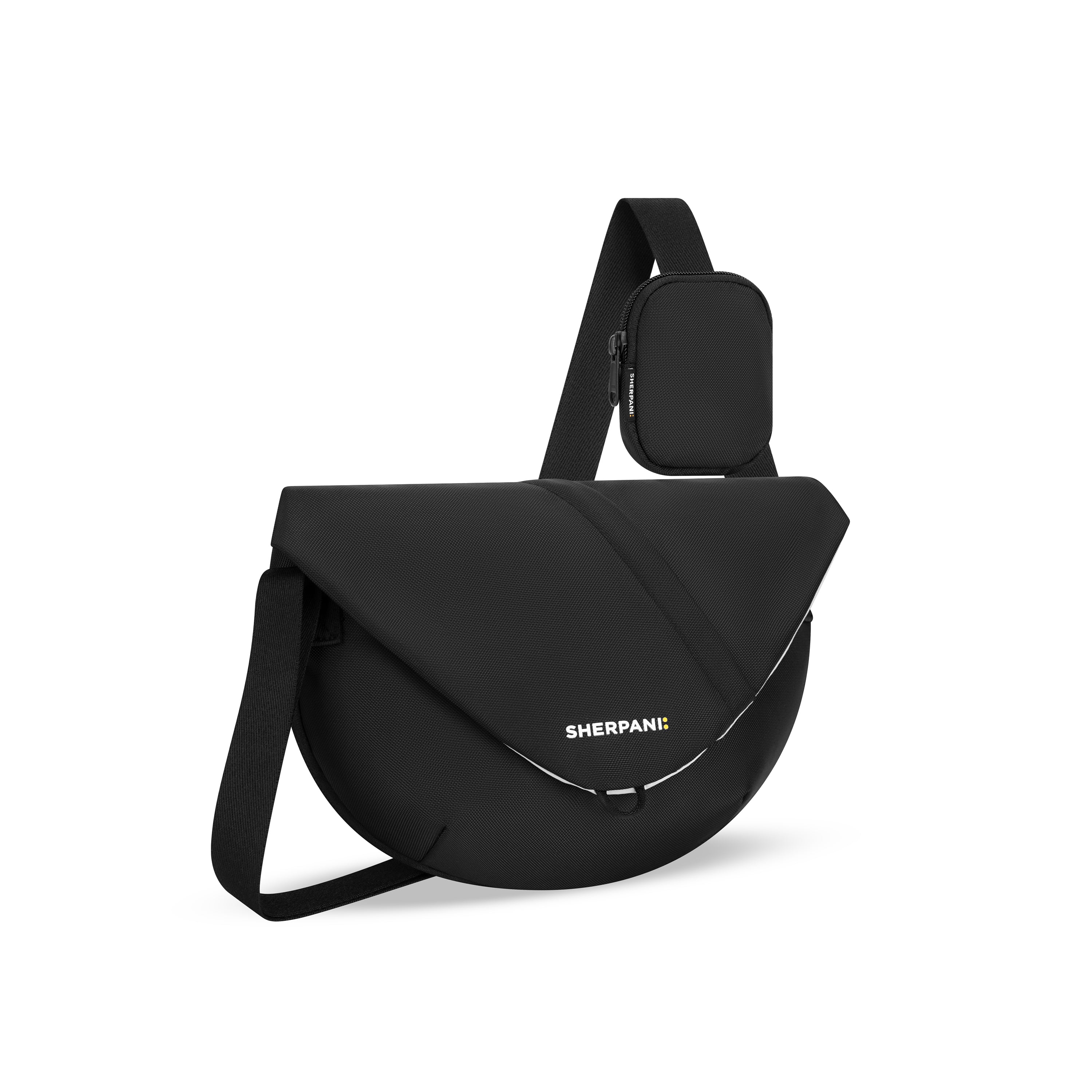 Sherpani Milli Mini Messenger Bag raven